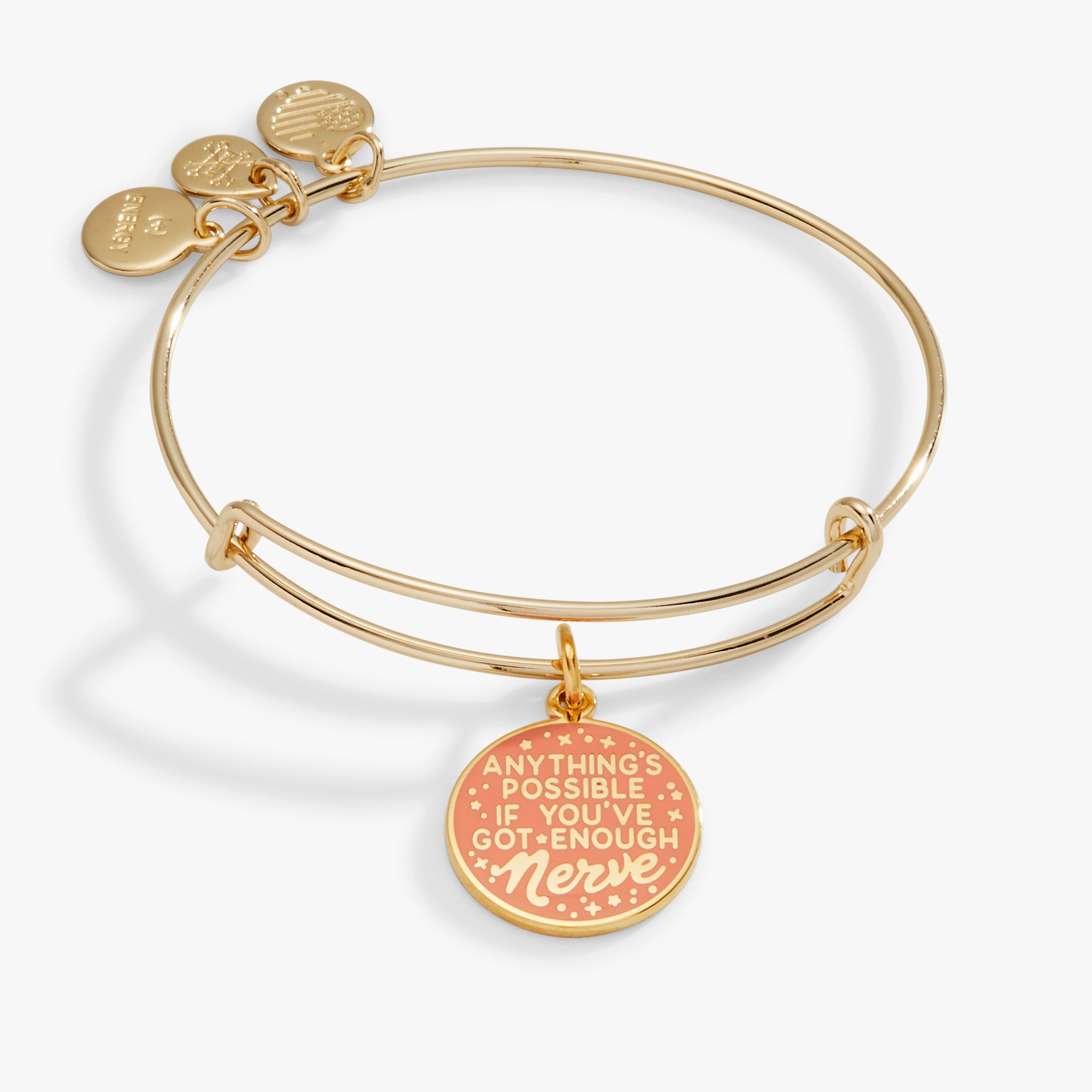 Harry Potter Ginny Weasley 'Anything's Possible' Charm Bangle - Magical Jewelry for Potterheads, Cosplay & Gift Giving