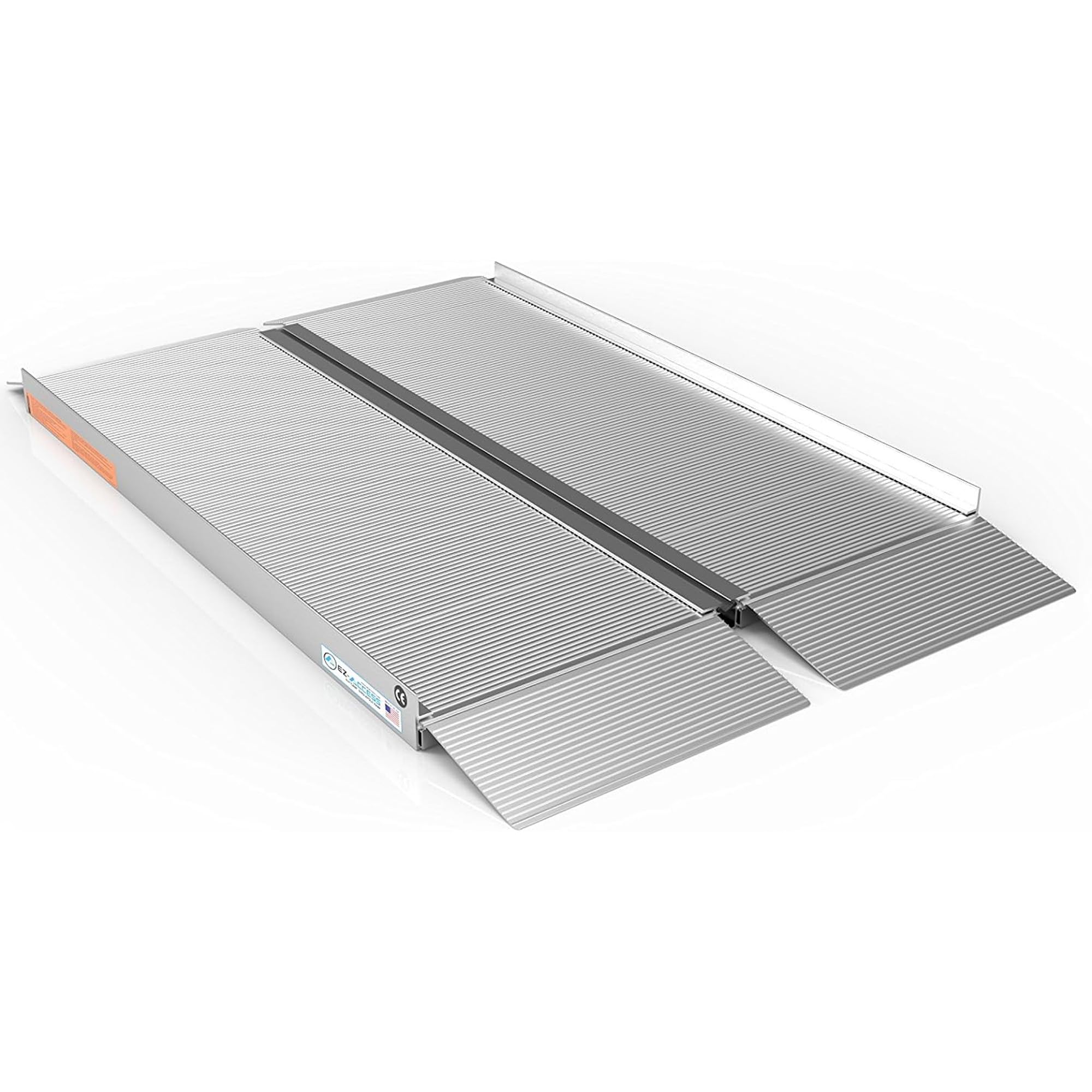 EZ-ACCESS SUITCASE 4ft x 30in Portable Folding Wheelchair Ramp with Ergonomic Handles, Non-Slip Extruded Tread & Self-Adjusting Transition Plates - Ideal for Home Entry, Vehicles & Mobility Access