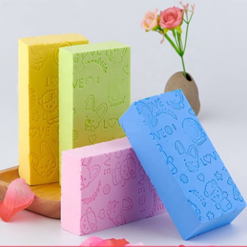 MOHAK Ultra Soft Exfoliating Bath Sponge - Gentle Body Scrubber for Dead Skin Removal & Smooth Skin | Perfect for Shower, Bath & Spa Day Self-Care Routine