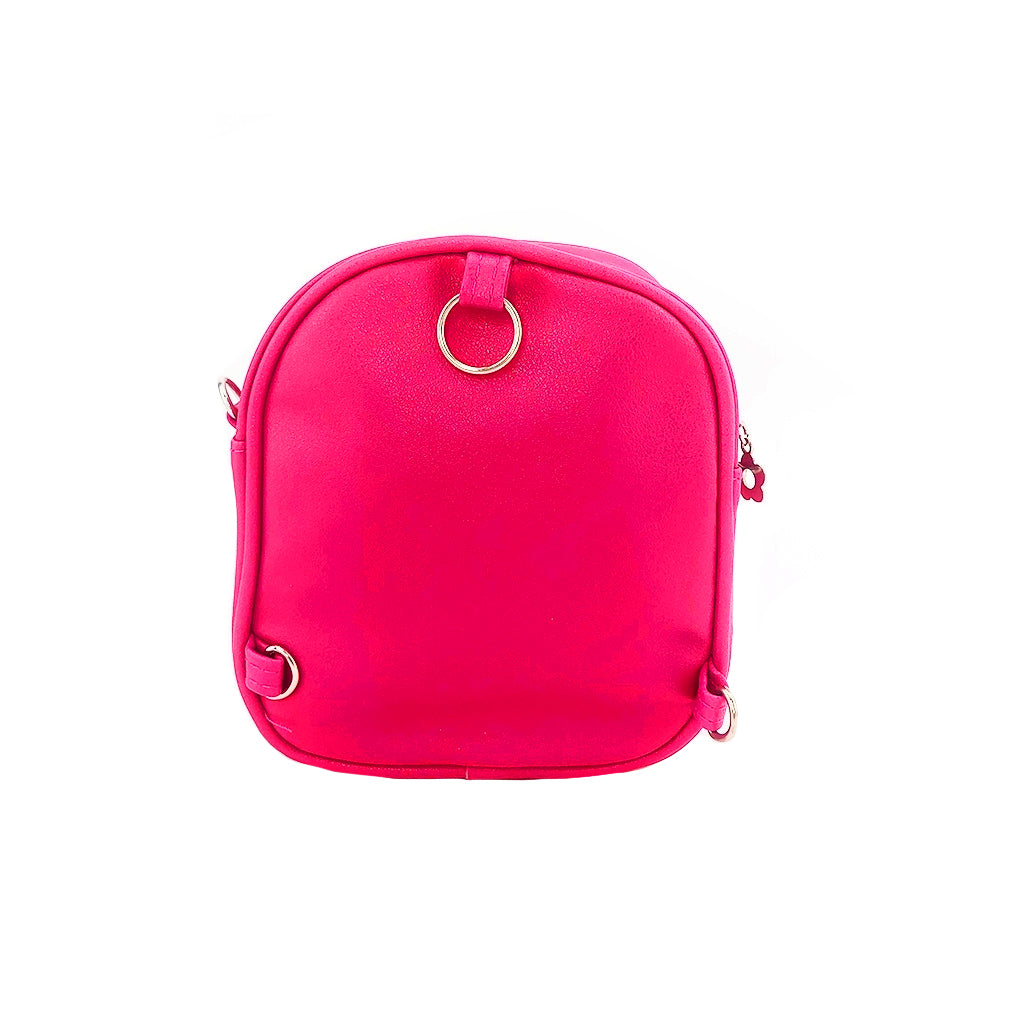Glitter Bunny Backpack for Women & Girls - Cute Hot Pink Shiny Backpack for School, Travel & Everyday Use