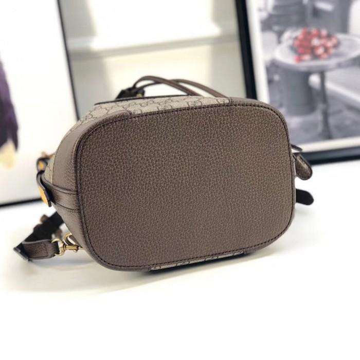 Gucci GG Supreme Backpack for Women & Men - Luxury Designer Backpack with Signature Monogram - Perfect for Travel, Work & School