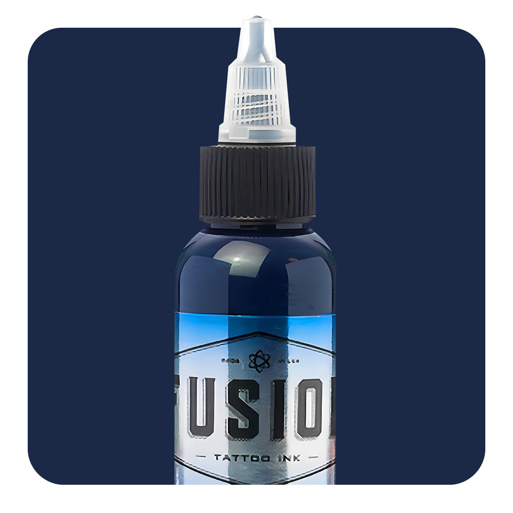 Premium Blueberry Tattoo Ink - Professional Fusion Tattoo Ink Set for Artists (Choose Your Size) - Perfect for Realism, Watercolor & Fine Line Tattoos