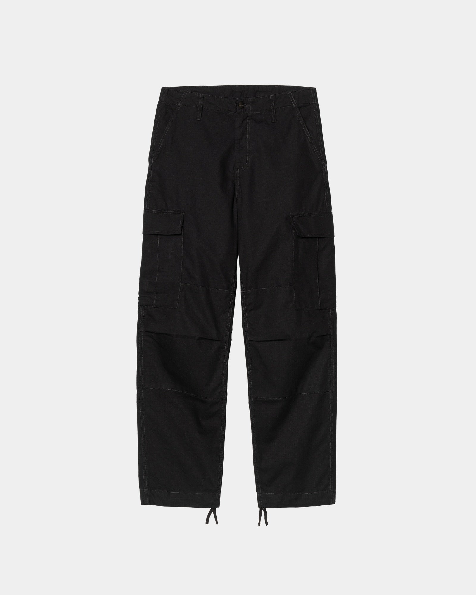 Men's Black Cargo Pants - Durable Work Pants with Multiple Pockets for Outdoor, Hiking & Casual Wear | Comfortable Utility Pants for Work, Travel & Everyday Use