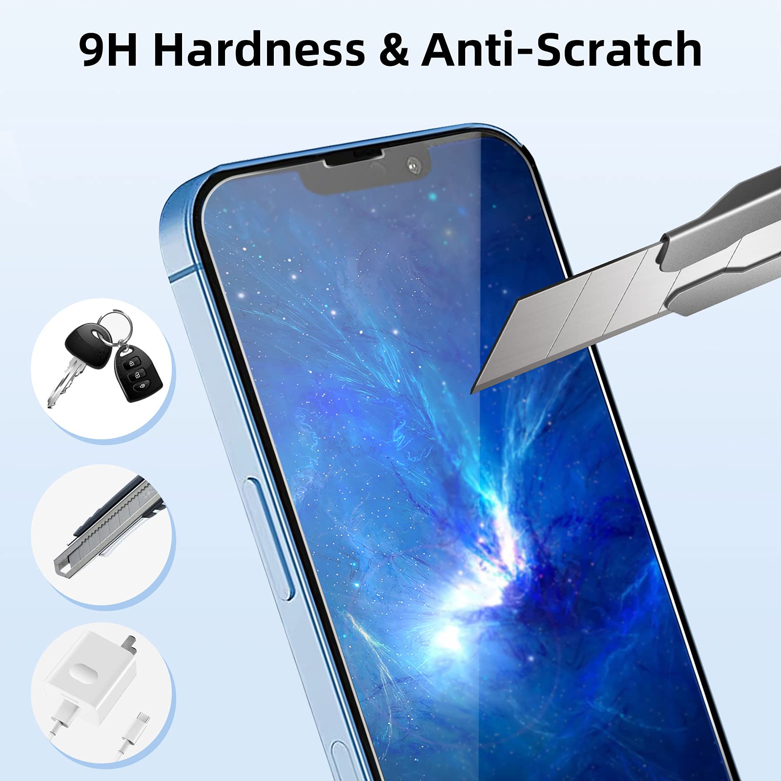 3 Pack iPhone 13 Pro Max Screen Protector (6.7
