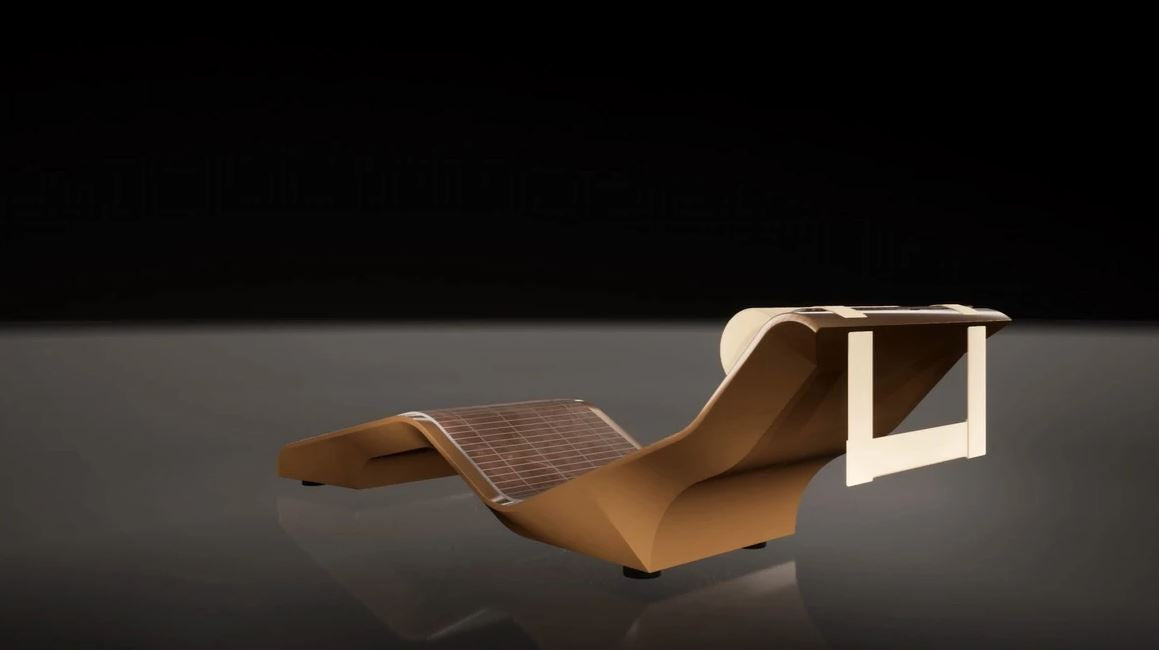 Diva Musive Infrared Heated Lounger - Basico by Fabio Alemanno | Portable Heating Pad for Home, Office & Spa Relaxation | Pain Relief & Muscle Recovery Solution