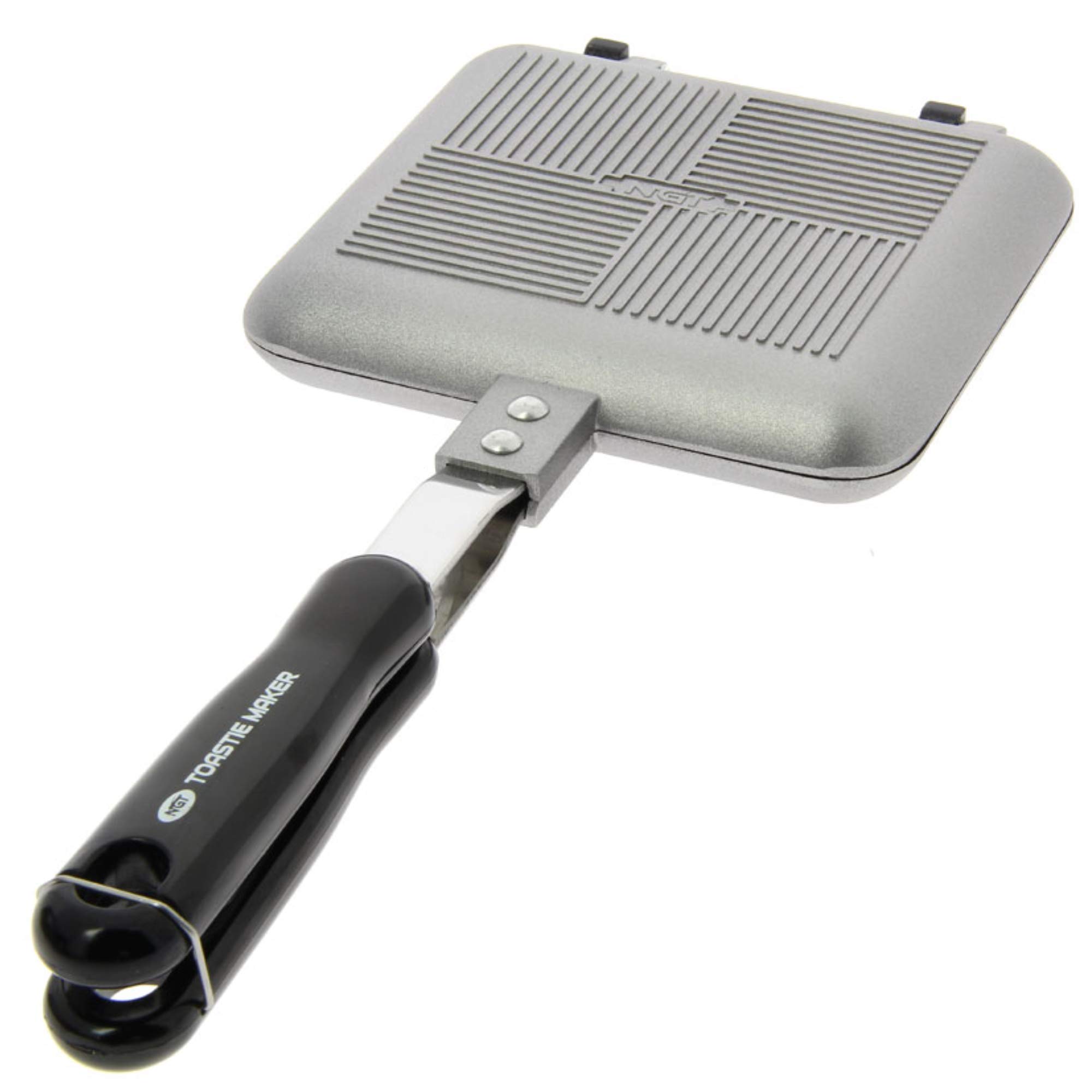 Stainless Steel Toastie Maker & Sandwich Toaster for Gas Stoves - Perfect for Camping, Picnics & Quick Home Breakfasts