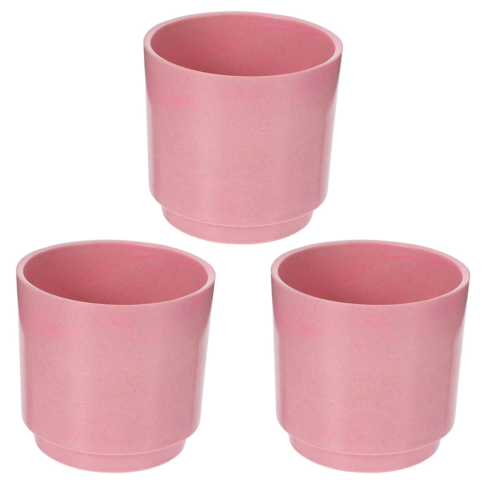 DOITOOL 3-Piece Flower Pot Set - Indoor/Outdoor Garden Planters for Plants, Bonsai, Succulents - Durable Decorative Containers for Balcony, Patio, Deck & Home Decor (Perfect for Gardening Gifts & Outdoor Living Spaces)