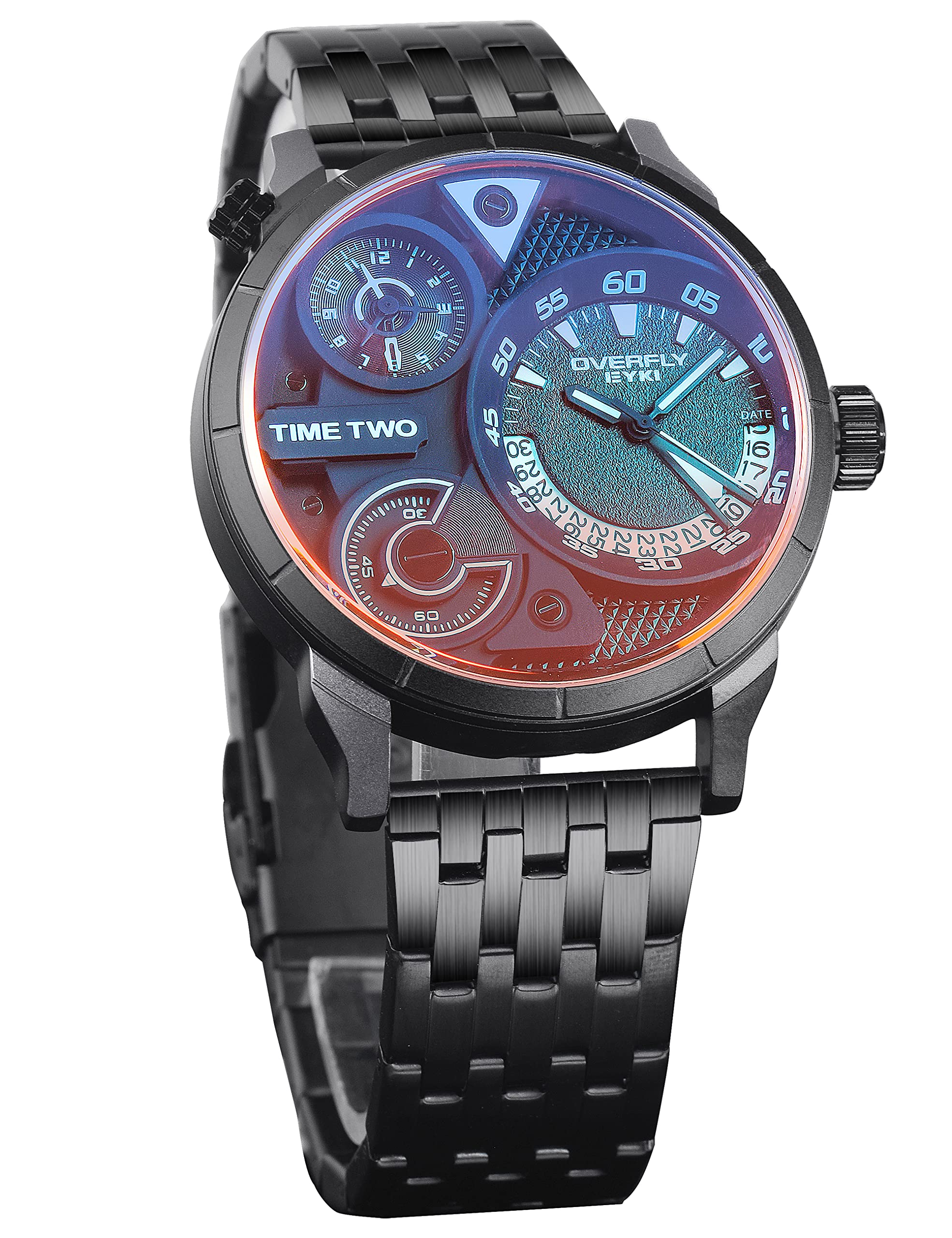Waterproof Men's Analog Quartz Watch with Silicone Strap - Durable Outdoor Sports & Casual Wear Wristwatch for Hiking, Swimming & Everyday Use