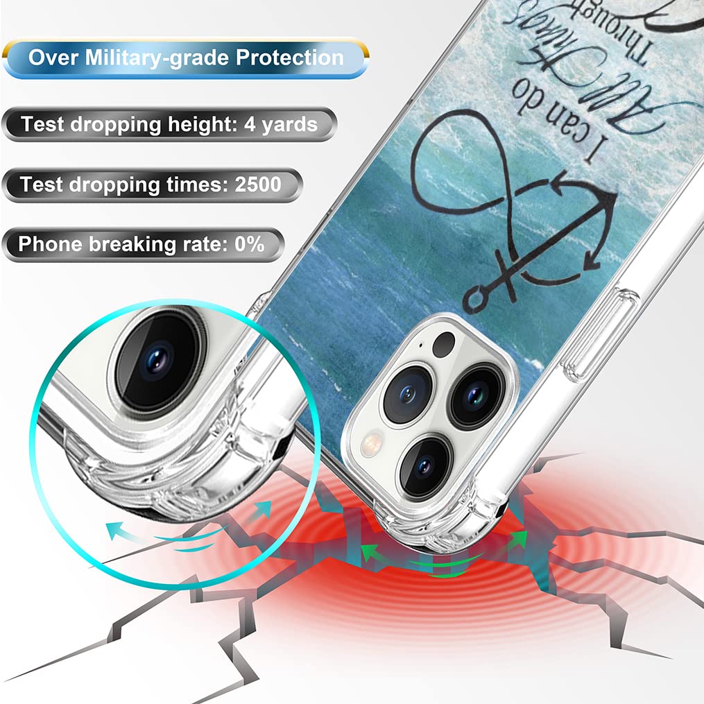 iPhone 13 Pro Case - Slim Silicone Cover with Heavy Duty Protection for Daily Use & Travel