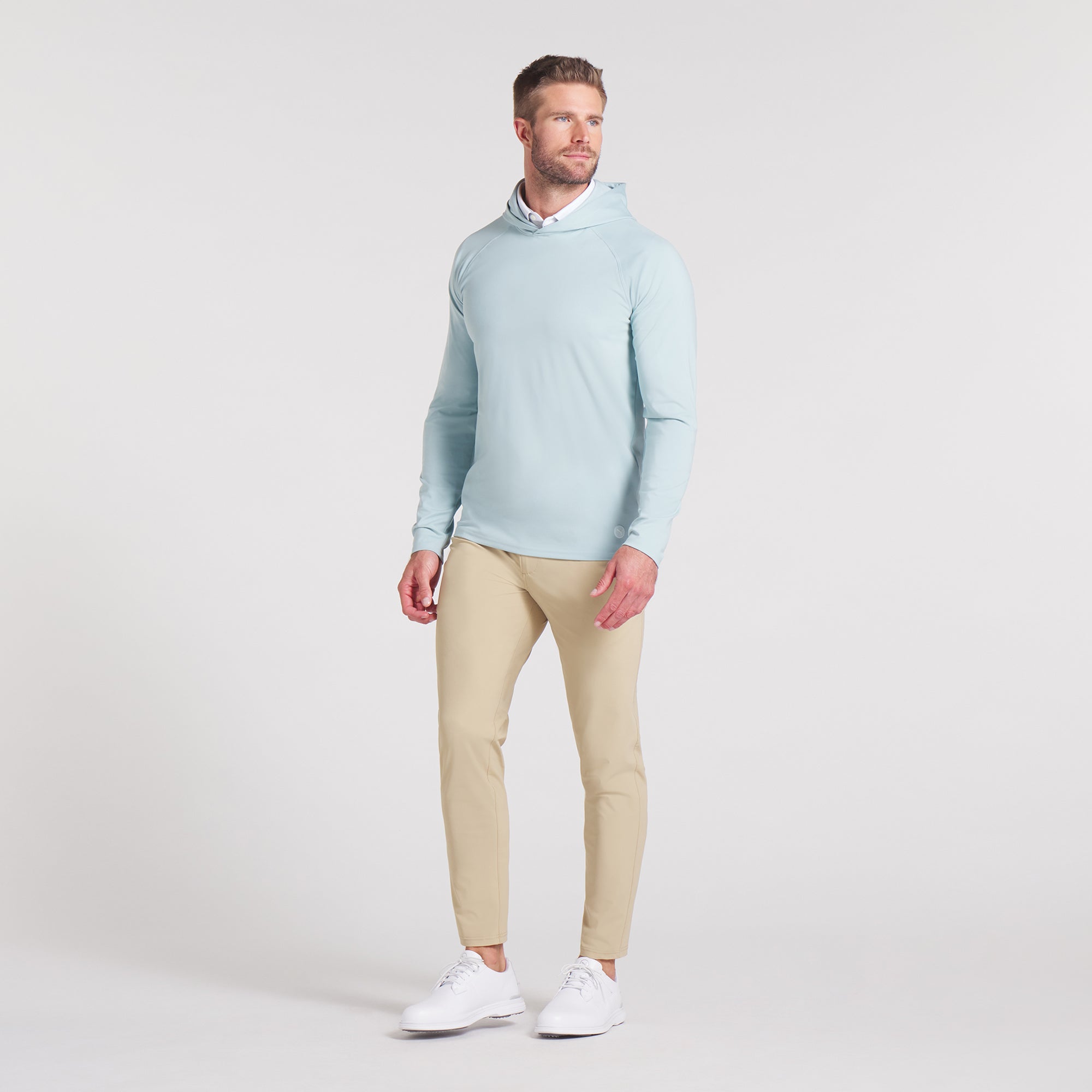 CLOUDSPUN Tech Golf Hoodie - Moisture-Wicking & Breathable Performance Wear for Men | Perfect for Golf, Running & Outdoor Activities