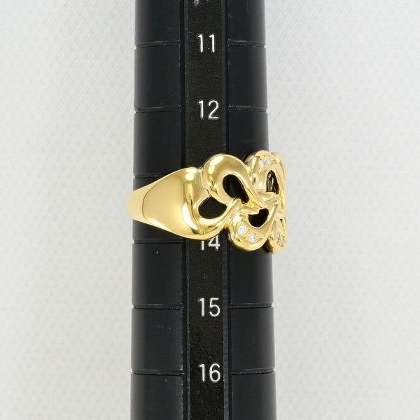 18K Yellow Gold Diamond Ring for Women - Elegant Solitaire Engagement & Wedding Band - Perfect for Proposals, Anniversaries, and Special Occasions