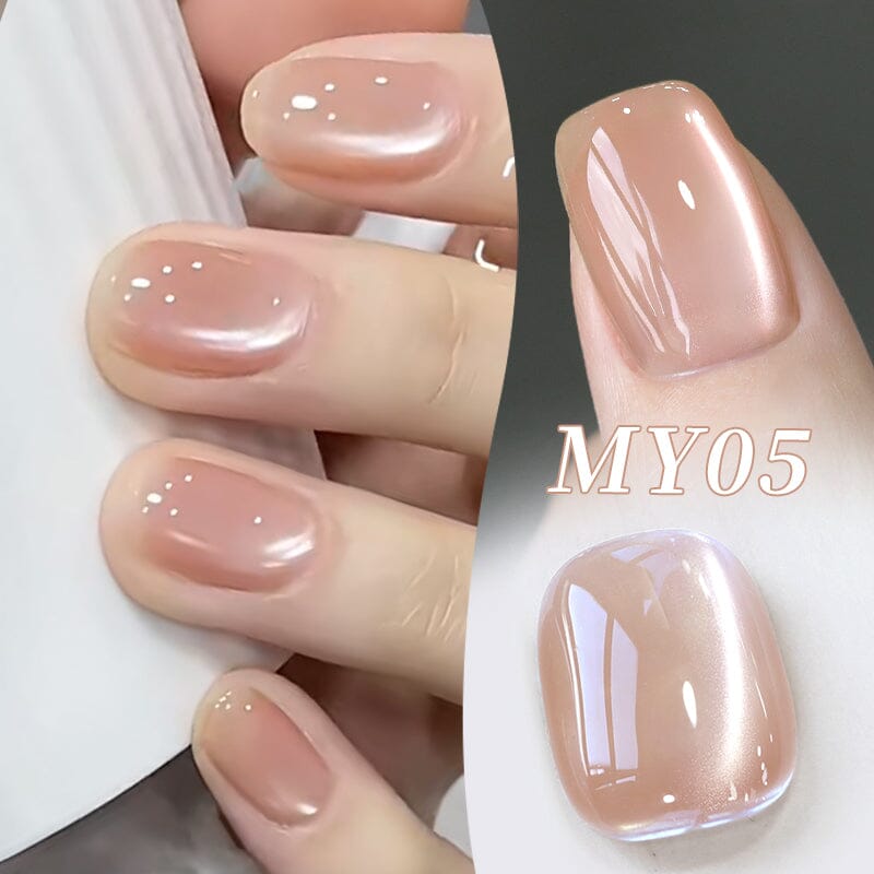 Water Light Cat Magnetic Gel Polish - First Love MY05 10ml Nail Art Kit for Home & Salon Use - Perfect for Manicures, Pedicures, and Nail Designs