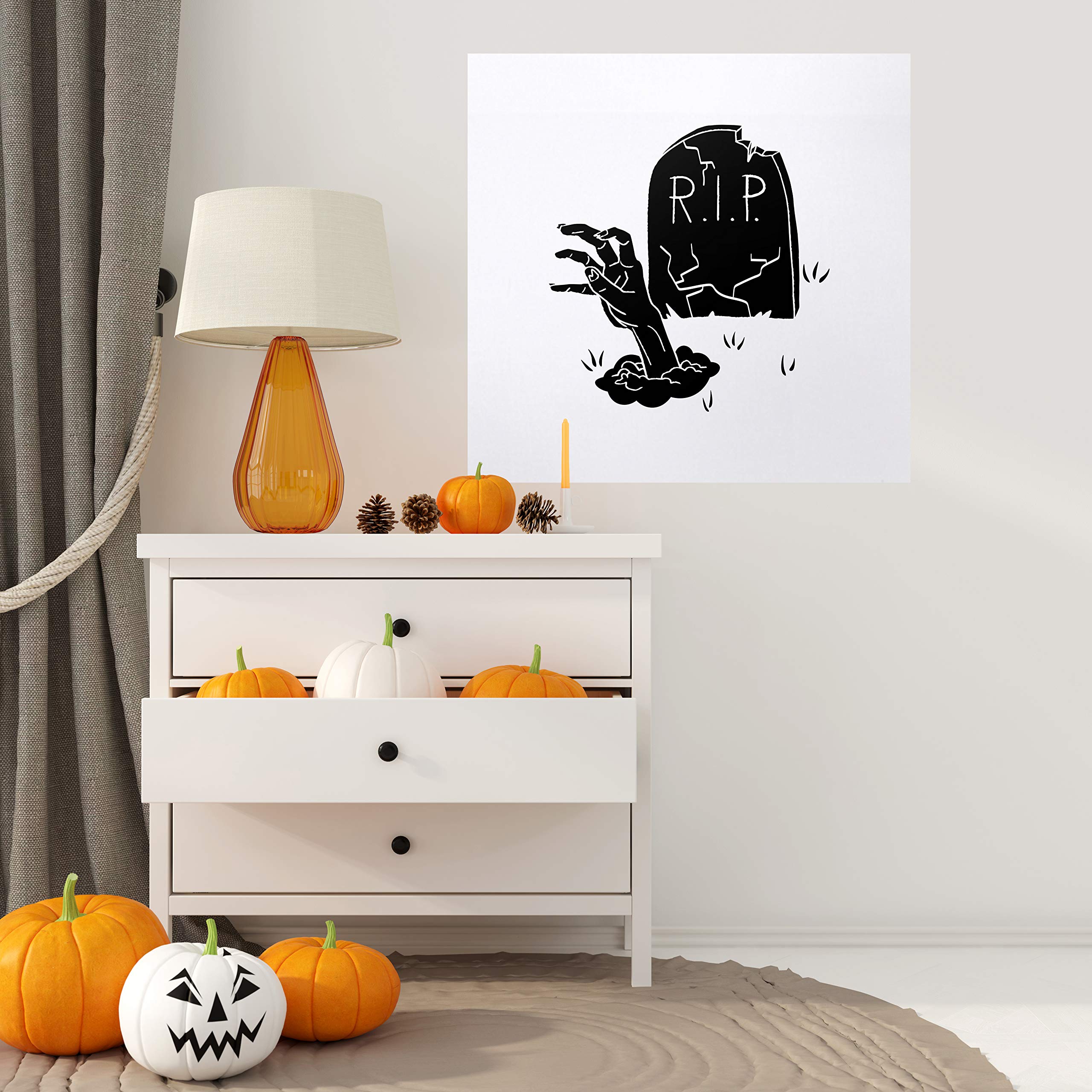 Halloween Zombie Flags - Mato & Hash Graphic Hanging Decor for Outdoor & Indoor Halloween Party Decorations