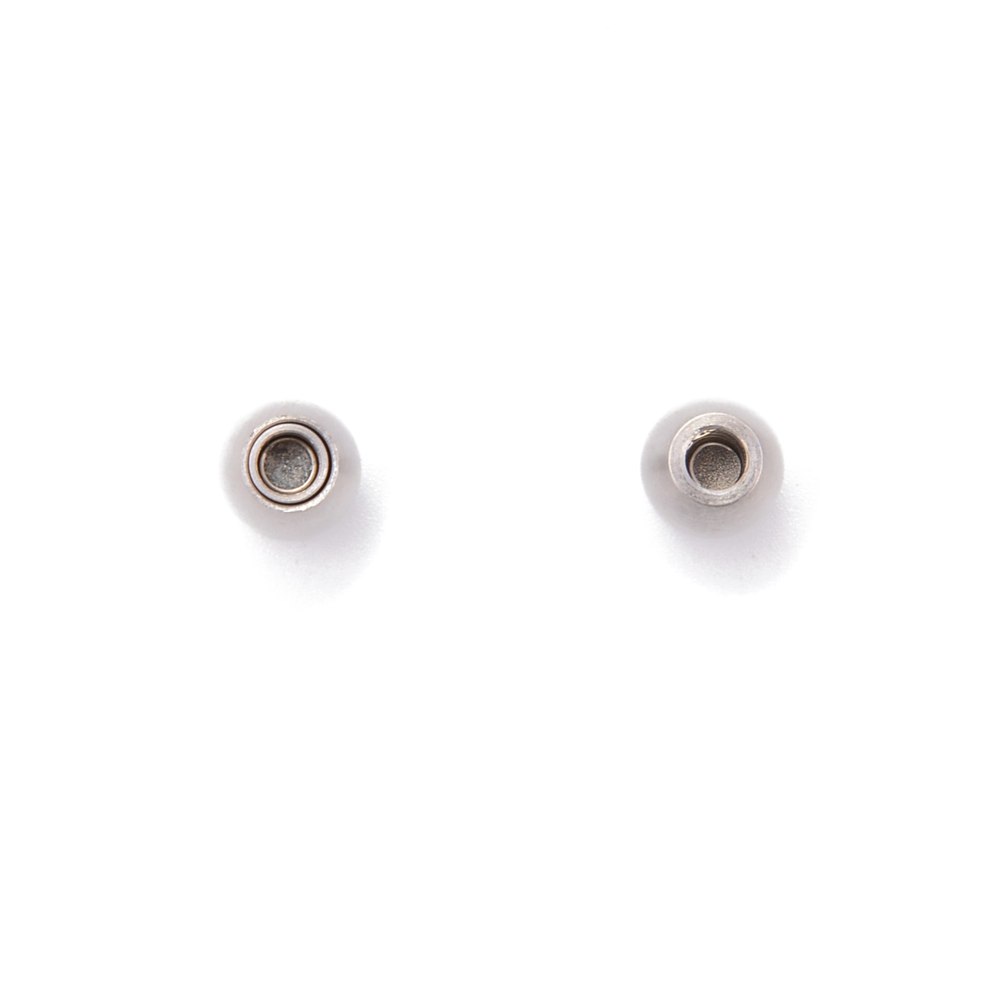 Premium 304 Stainless Steel Rice-Shaped Magnetic Clasp (7x18mm) - 2-Piece Set for Jewelry Making, DIY Crafts & Handbag Closures - Durable & Rustproof Fastener for Necklaces, Bracelets & Fashion Accessories