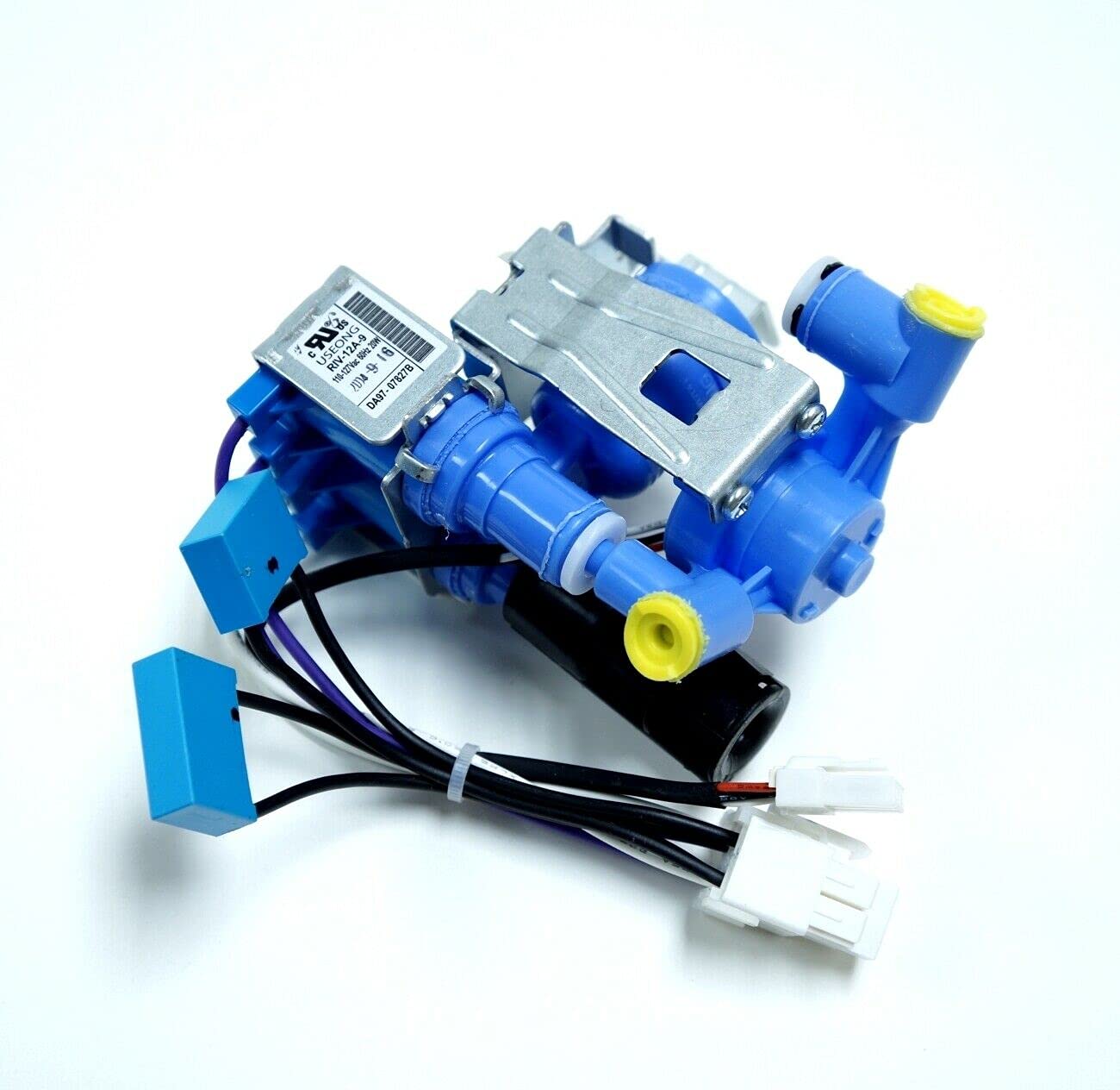 Samsung DA97-07827B Ice Maker Inlet Valve Replacement - Compatible with Refrigerator Water Dispenser & Ice Maker Repair - Perfect for Home Kitchen Appliance Maintenance