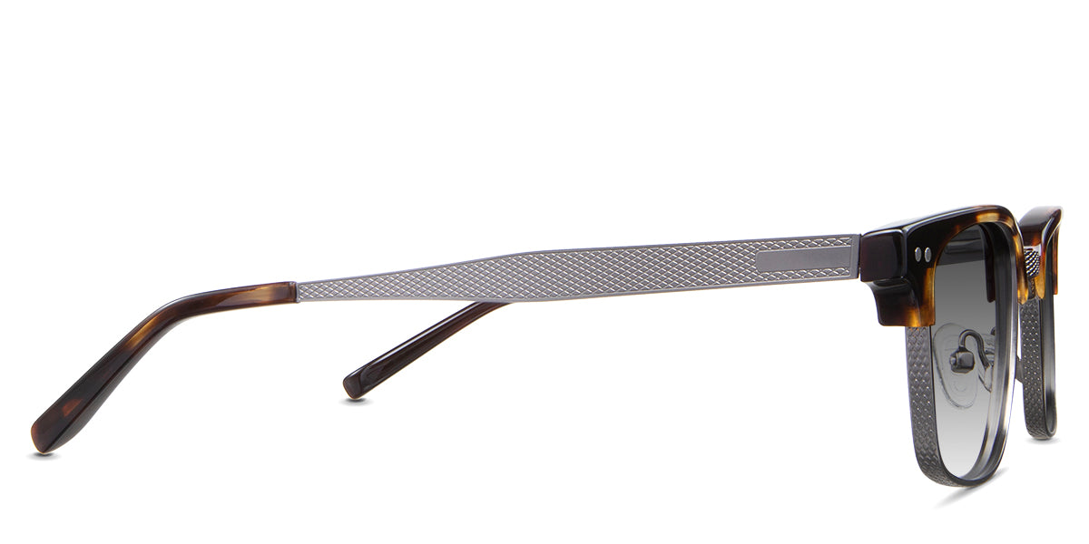 Stylish Brad Men's Prescription Sunglasses - UV Protection Polarized Lenses for Driving, Fishing & Outdoor Activities