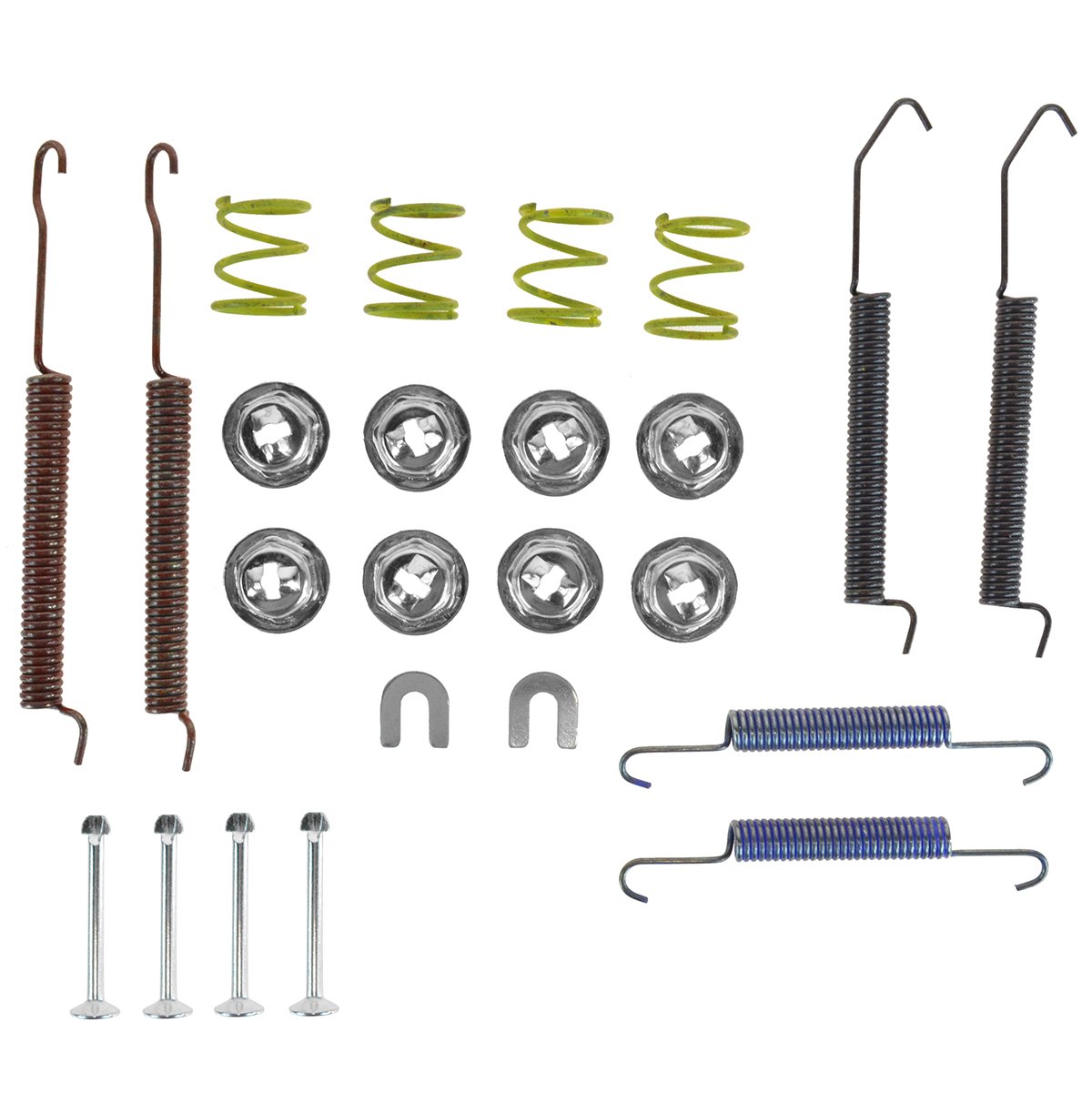 Rear Brake Shoe Drum & Hardware Kit for 2003-2008 Toyota Corolla - Complete Braking System Replacement for Smooth Stopping in City & Highway Driving