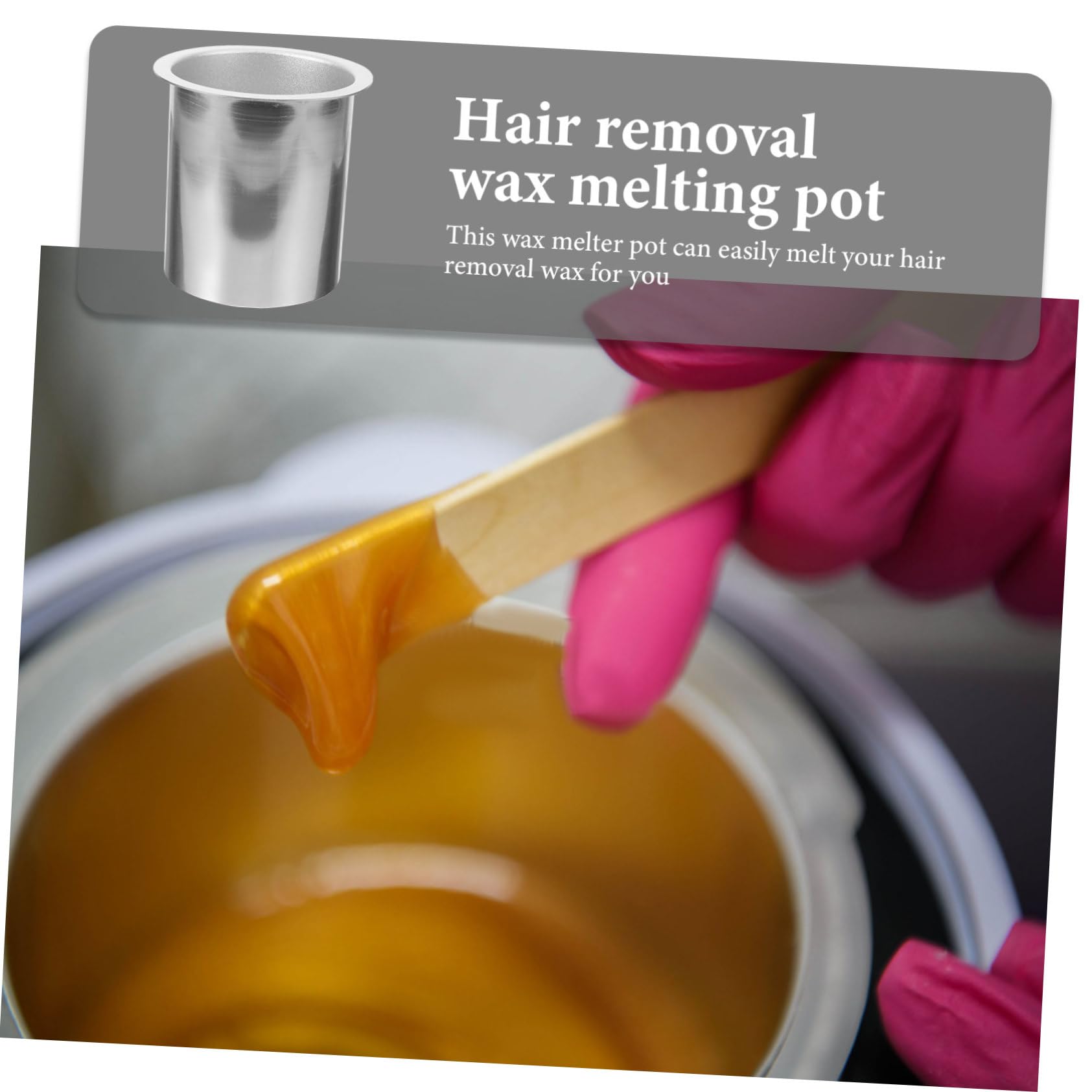 Premium Aluminum Wax Melting Pot for Candle Making & Hair Removal - Smooth, Safe & Durable Wax Warmer with Burner - Perfect for DIY Candles, Waxing Kits & Home Spa Treatments
