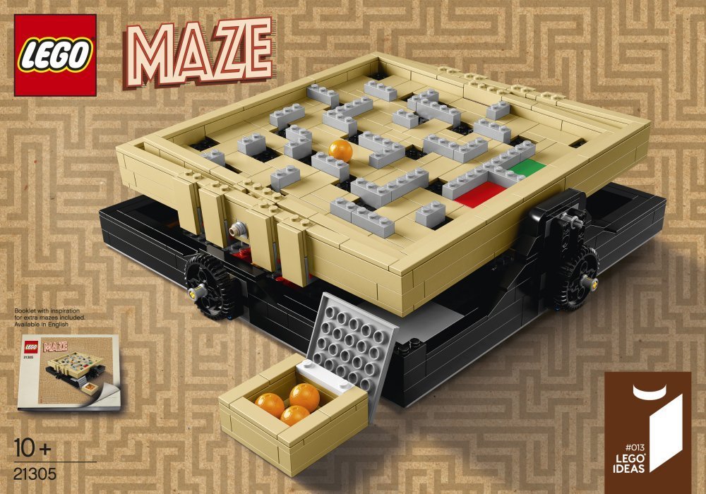 LEGO Ideas 21305 Maze Building Kit (769 Pieces) - Creative STEM Toy for Kids & Adults, Perfect for Family Game Night & Educational Play