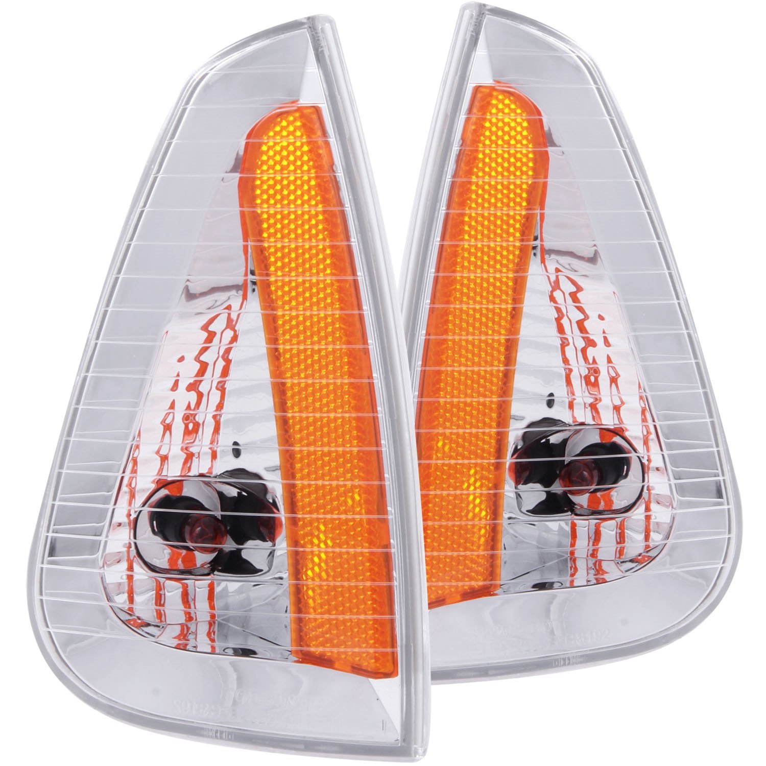 Anzo USA 521034 Dodge Charger Euro Amber Corner Lights Pair - Replacement Headlight Assembly for Dodge Charger - Perfect for Night Driving & Car Customization