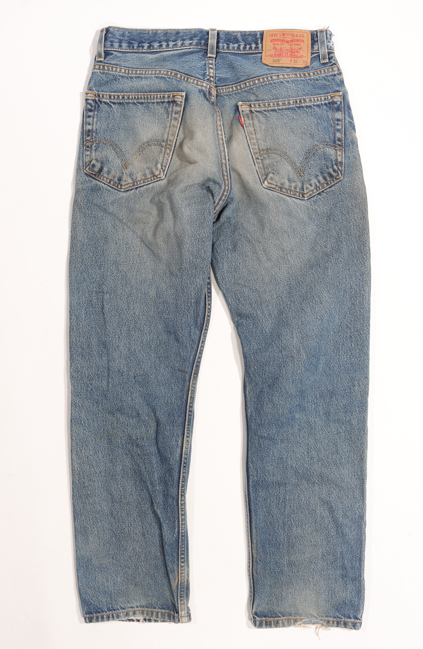 Vintage 1990s Levi's 501 Original Fit Jeans - Distressed Mud Wash Denim for Men - Perfect for Casual Wear, Retro Fashion & Street Style Outfits