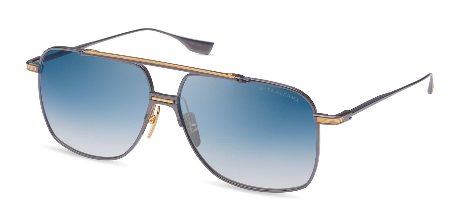 Dita Alkamx DTS 100 A2 Black Rhodium Sunglasses - Stylish UV Protection Shades for Outdoor Sports & Driving