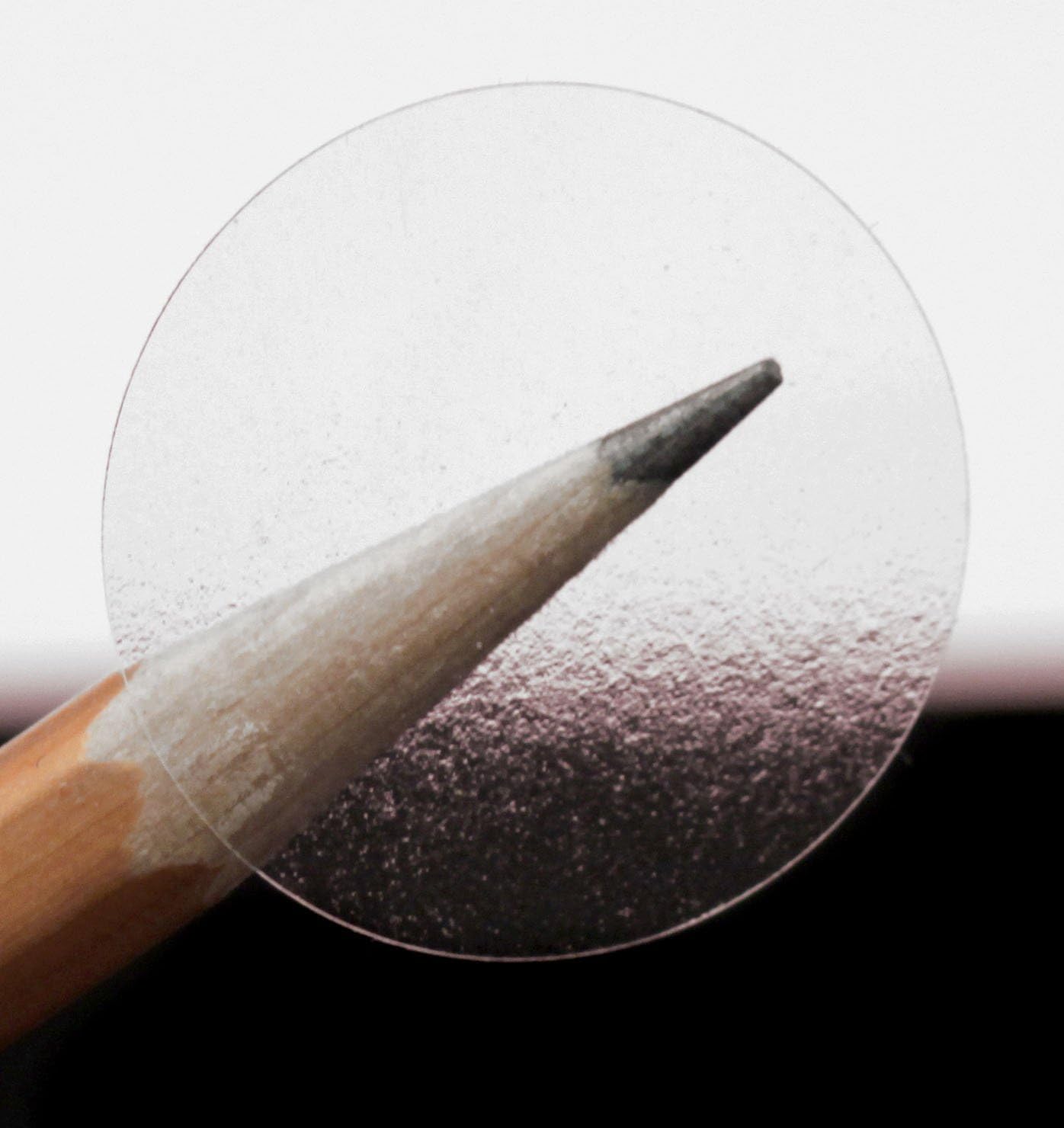 ChromaLabel 1 Inch Round Clear Stickers - 5000 Non-Perforated Library Sealing Labels for Envelopes, Books & Documents | Perfect for Mailing, Organizing & Crafting Projects