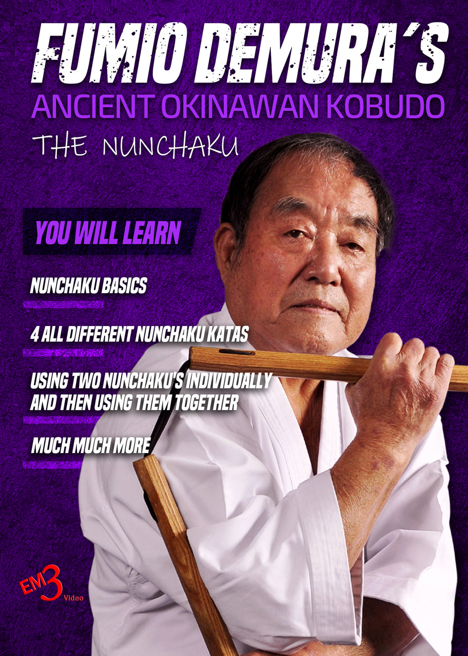 Authentic Okinawan Kobudo Nunchaku Training DVD by Fumio Demura - Learn Traditional Martial Arts Techniques for Self-Defense & Fitness