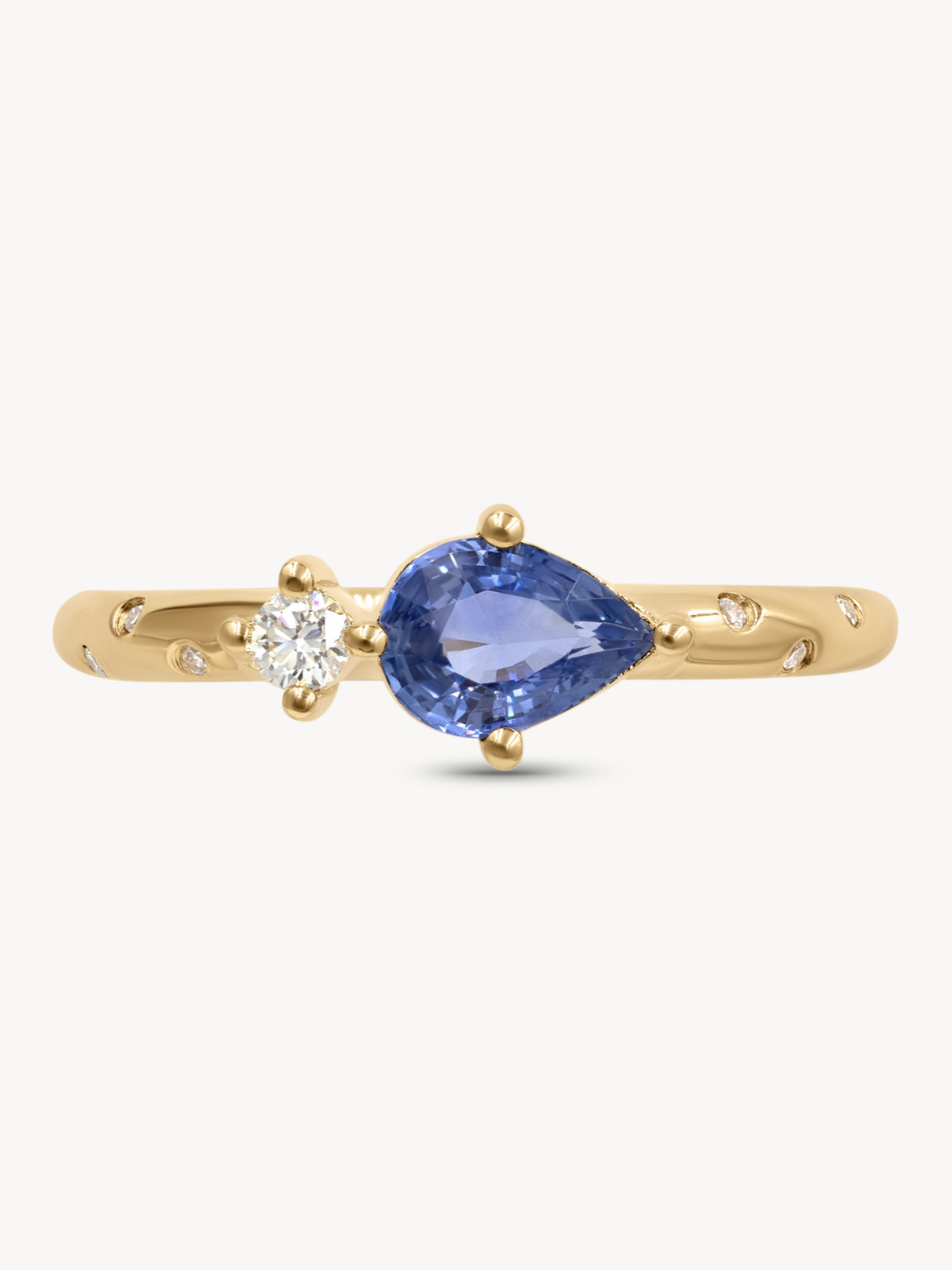 Midnight Blue Sapphire Ring for Women - Elegant Sterling Silver Jewelry Gift for Birthday, Anniversary & Valentine's Day - Perfect for Evening Parties, Date Nights & Special Occasions