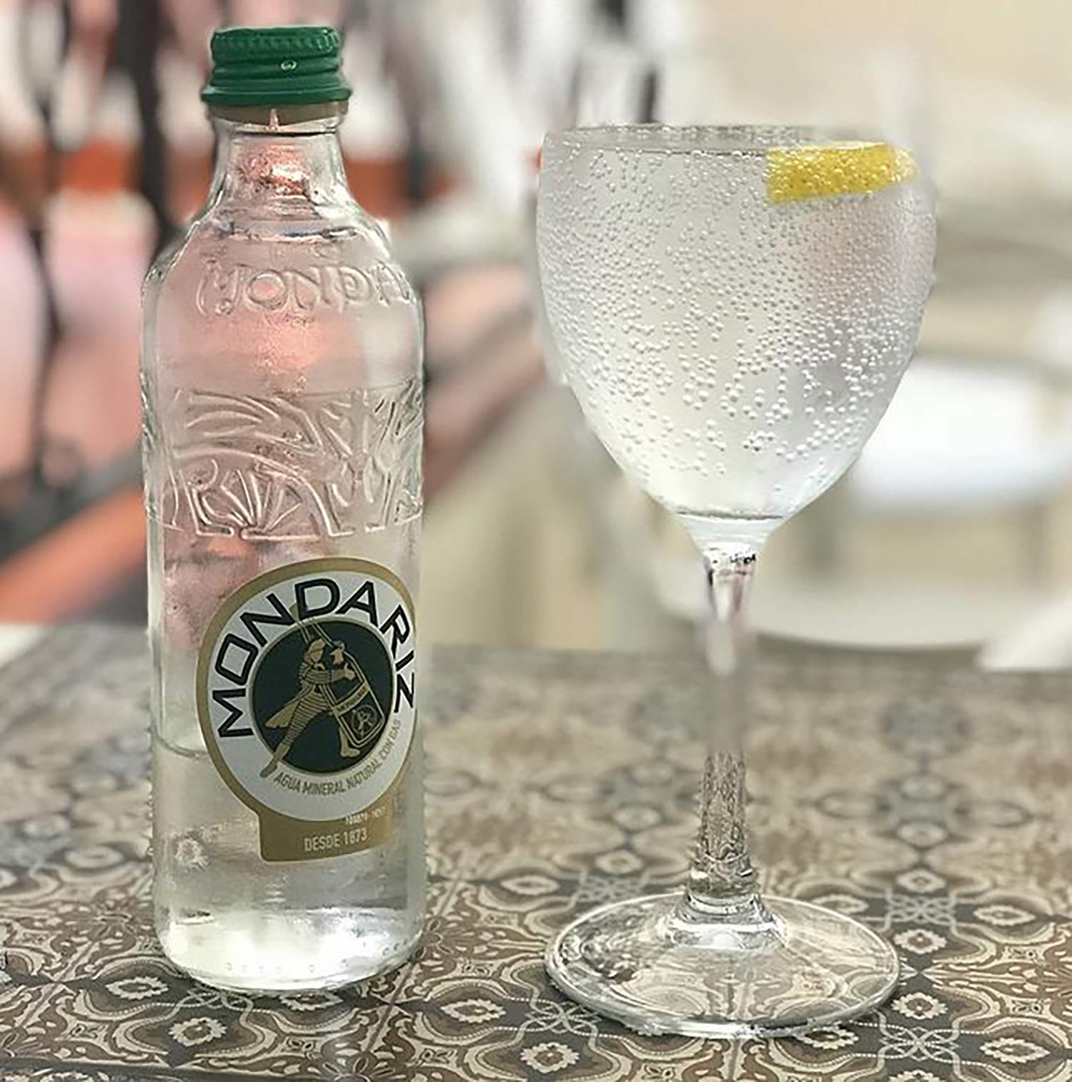 Mondariz Natural Still Mineral Water - 12 Glass Bottles (330mL Each) | Premium Spanish Spring Water for Dining, Gifts & Healthy Hydration