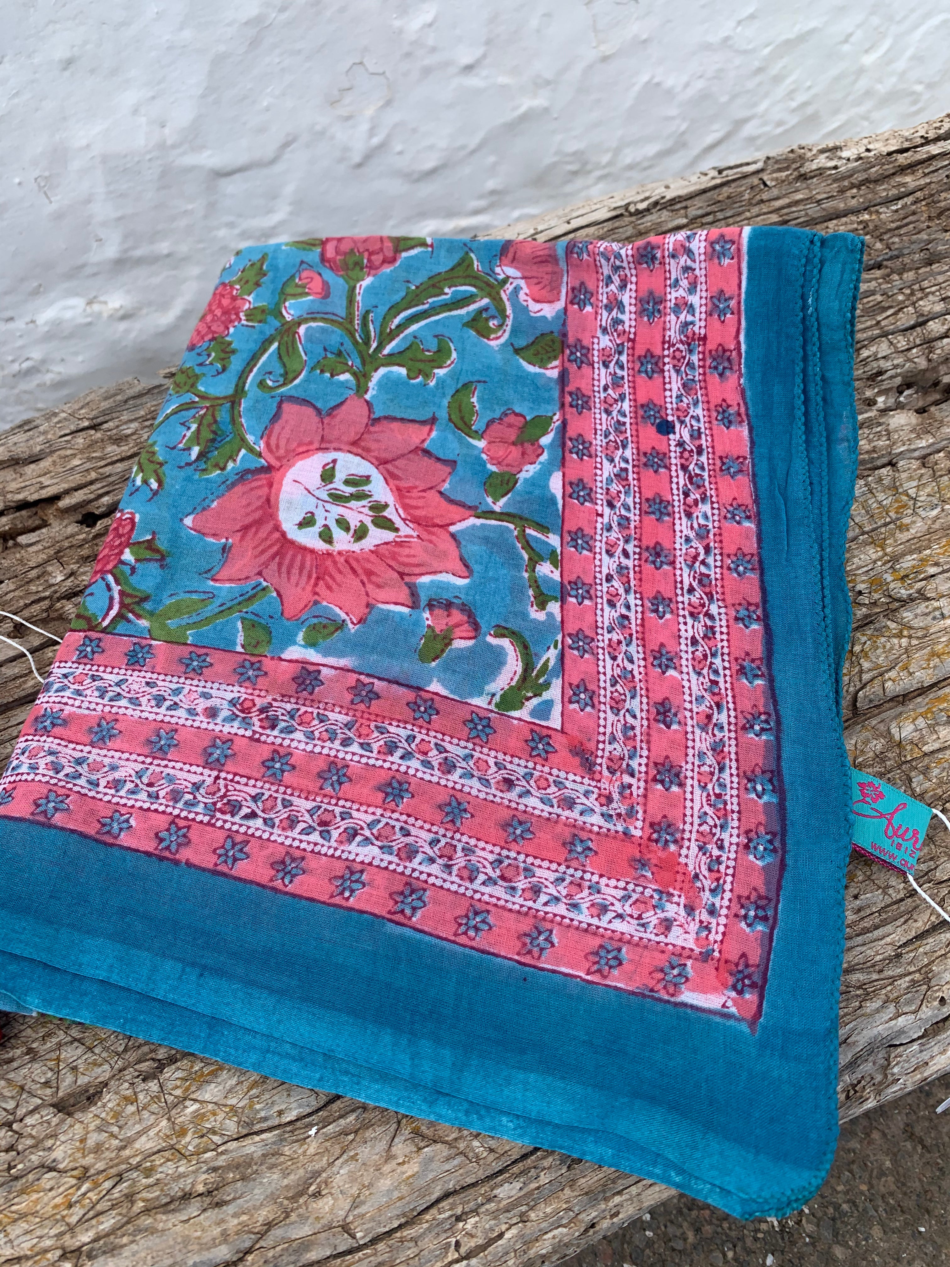 Hand Block Printed Cotton Sarongs & Pareos - New Collection for Beach, Travel & Summer Fashion | Soft & Stylish Cover-Ups