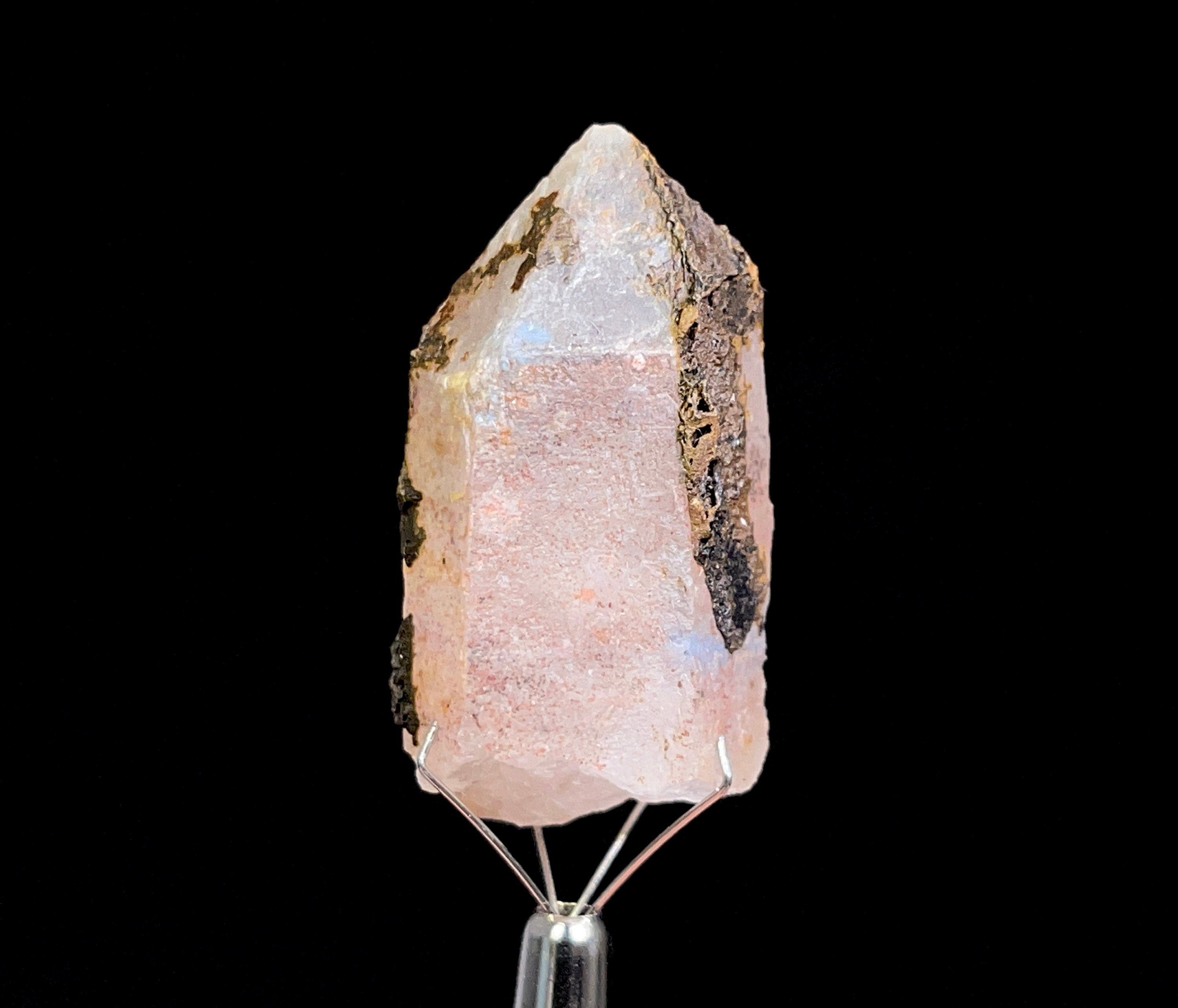 PAPAGOITE in QUARTZ Raw Crystal - Rare Metaphysical Healing Stone | Natural Mineral Specimen for Energy Work, Meditation & Crystal Collection (46362)