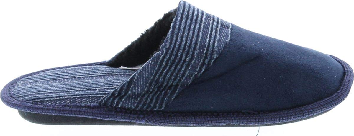 Boys Plaid Open Back Slip-On House Slippers - Soft Indoor Slippers for Kids, Comfortable Home Shoes for Boys - Perfect for Lounging, Playtime & Cozy Evenings