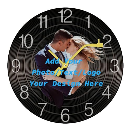 Record Wall Clock