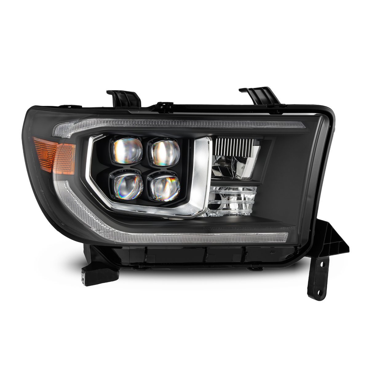 07-13 Toyota Tundra & 08-17 Toyota Sequoia MK II NOVA Series LED Projector Headlights - Black Housing with Level Adjuster - High Performance Lighting for Night Driving & Off-Road Adventures