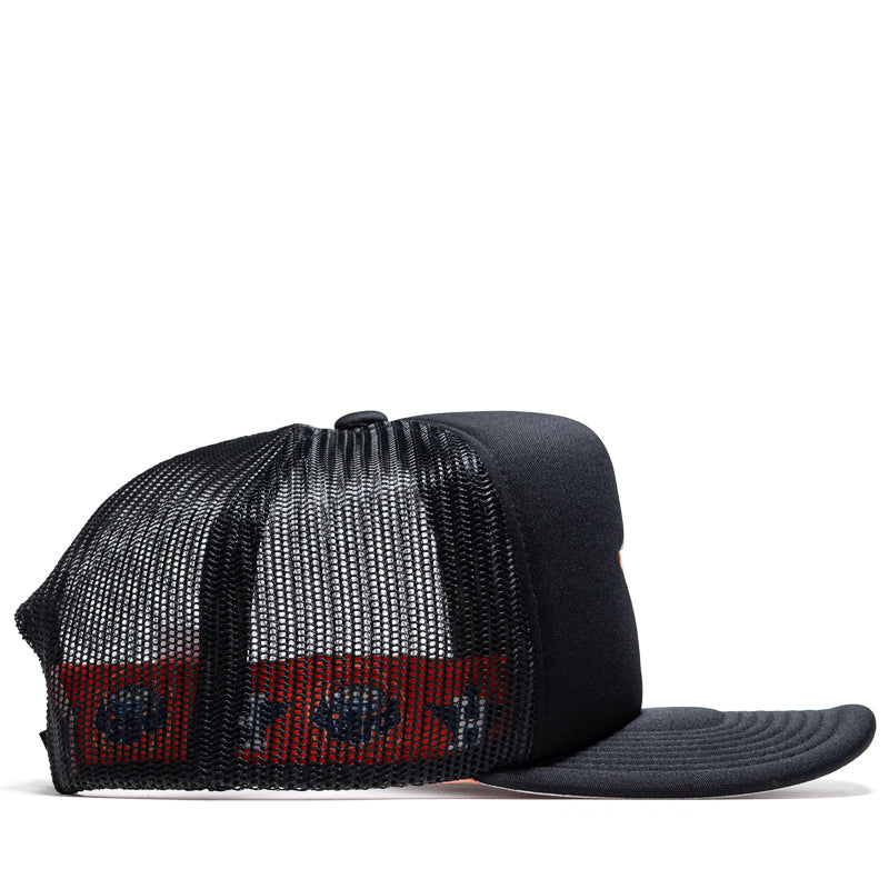 Mitchell & Ness Houston Astros Hidden Trucker Hat - Black | Adjustable Baseball Cap for Men & Women | Perfect for Sports Games, Outdoor Activities & Casual Wear