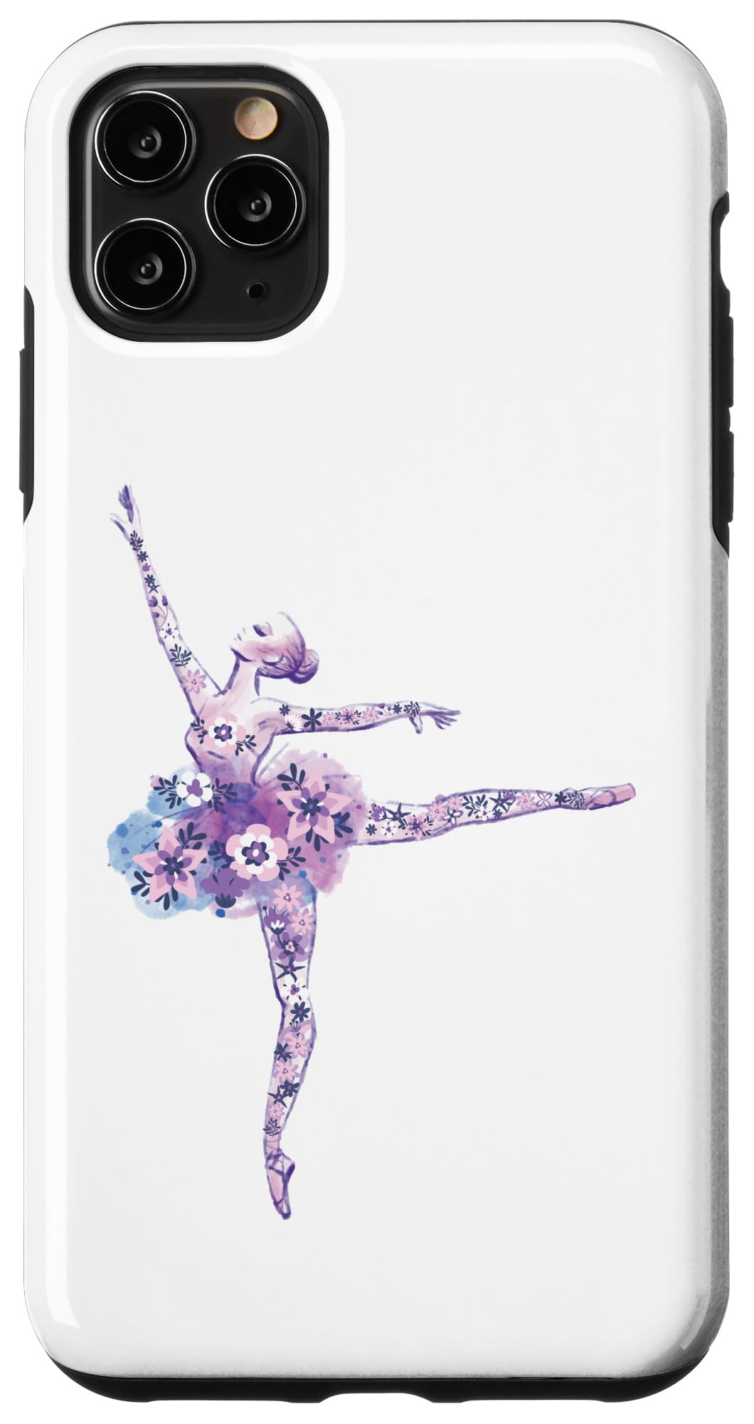 iPhone 11 Pro Max Ballet Graphic Case - Ballerina Dance Course Dancer Point Design for Dance Enthusiasts and Performers