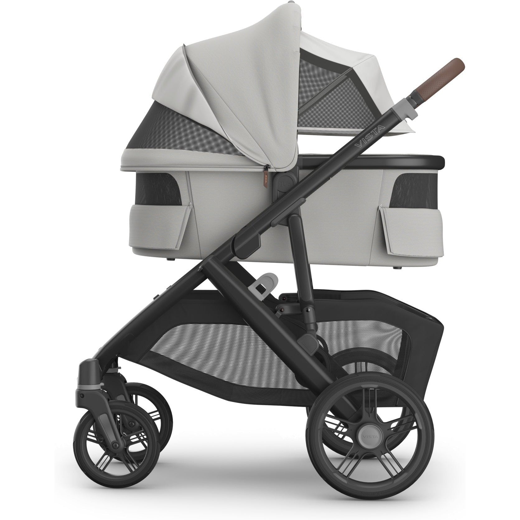 UPPAbaby V3 Bassinet for Vista, Cruz & Ridge Strollers - Lightweight, Portable Baby Bed for Newborns - Perfect for Travel, Home & Outdoor Use