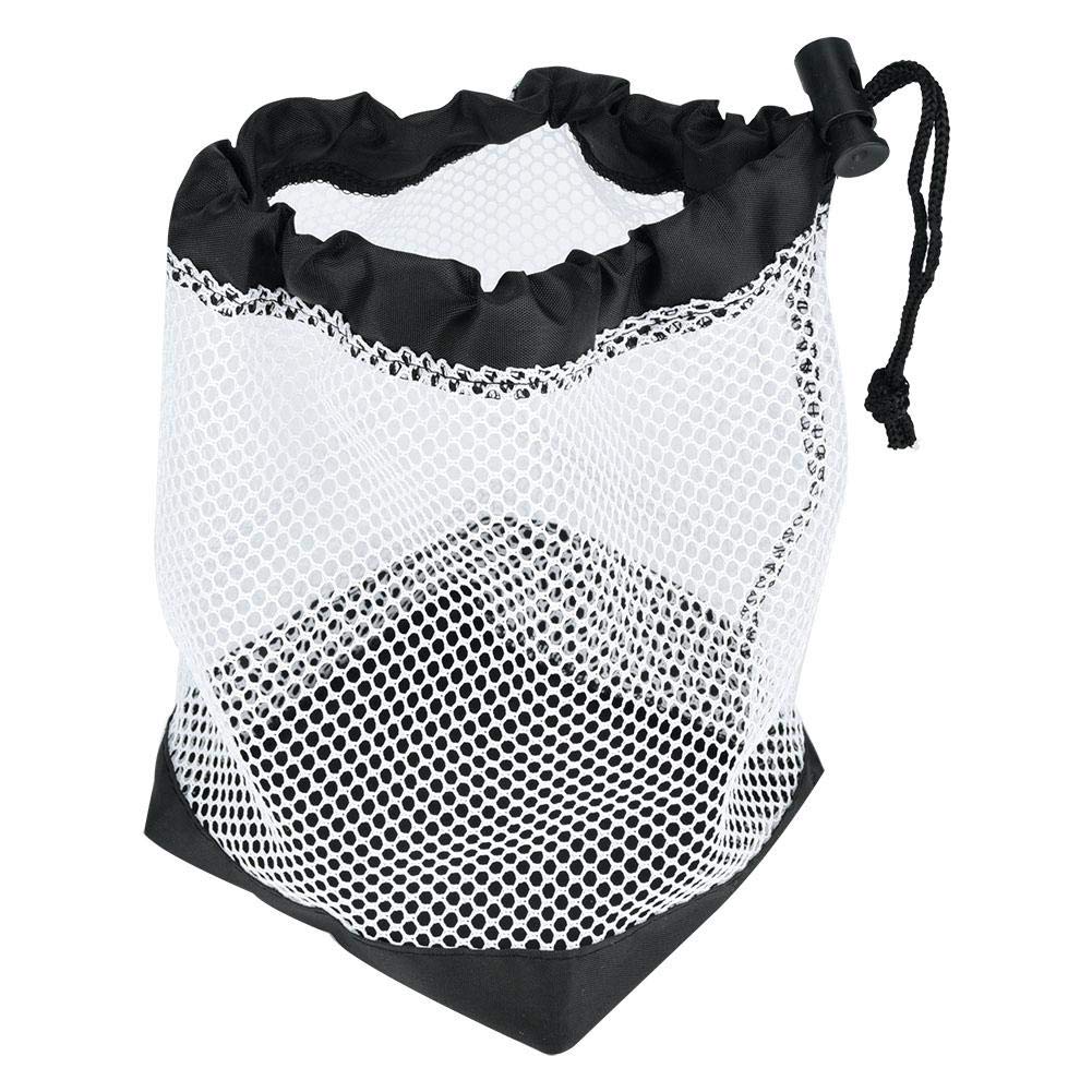 Premium Golf Ball Bag - Large Capacity Nylon Mesh Carry Pouch with Drawstring Closure for Golf & Tennis Balls | Durable Golf Storage Accessory | Perfect for Driving Range, Course Play & Sports Equipment Organization