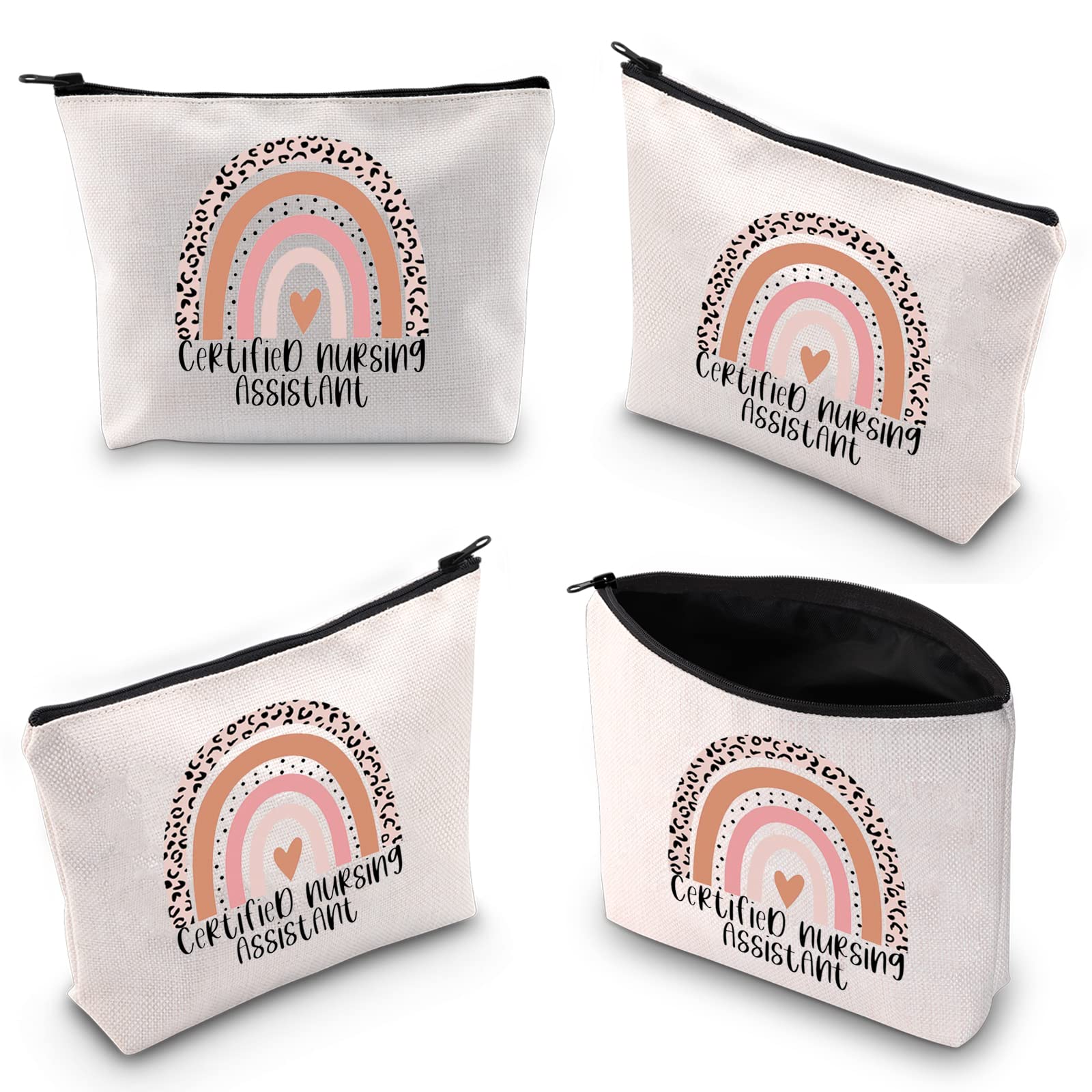 TOBGB Certified Nursing Assistant Gift - CNA Nurse Zipper Pouch for Makeup & Essentials | Perfect Nurse Appreciation Present for Work, School & Travel | Durable & Stylish CNA Accessories Bag