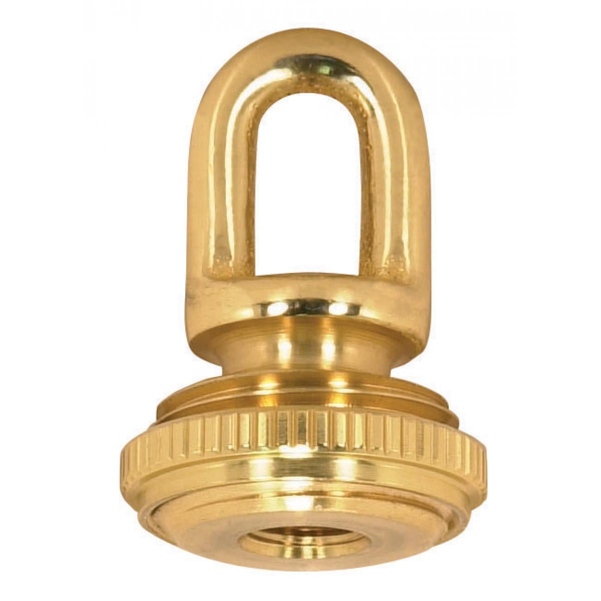 1/8 Inch IP Screw Collar Loop with Ring - Durable Metal Fastener for DIY Projects, Jewelry Making & Industrial Applications