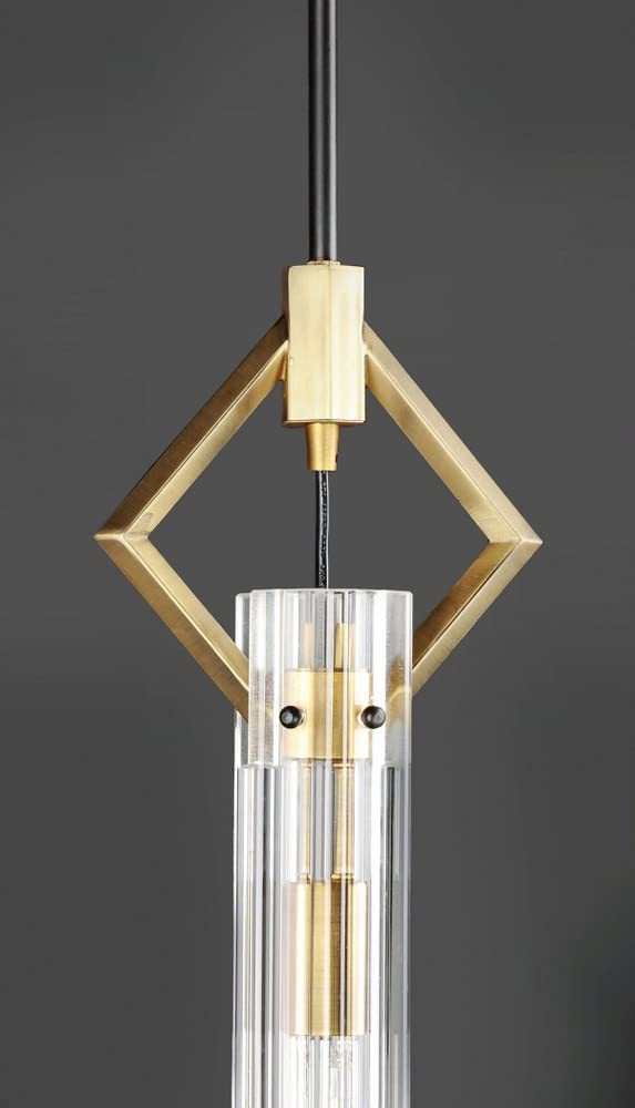 Maxim Flambeau Single Light Pendant - 3 Inch Wide x 26 Inch High - Perfect for Kitchen Island, Dining Room & Entryway Lighting