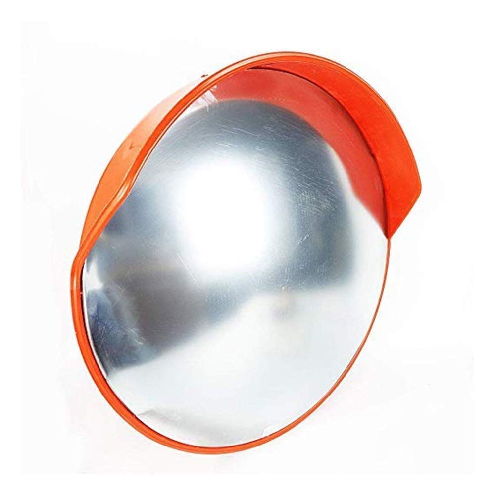 FXLYMR Blind Spot Mirrors - 80cm Wide Angle Convex Safety Mirror for Driveway, Road & Traffic Security | Indoor/Outdoor Use for Enhanced Visibility & Accident Prevention | Perfect for Parking Lots, Garages, Warehouses & Street Corners