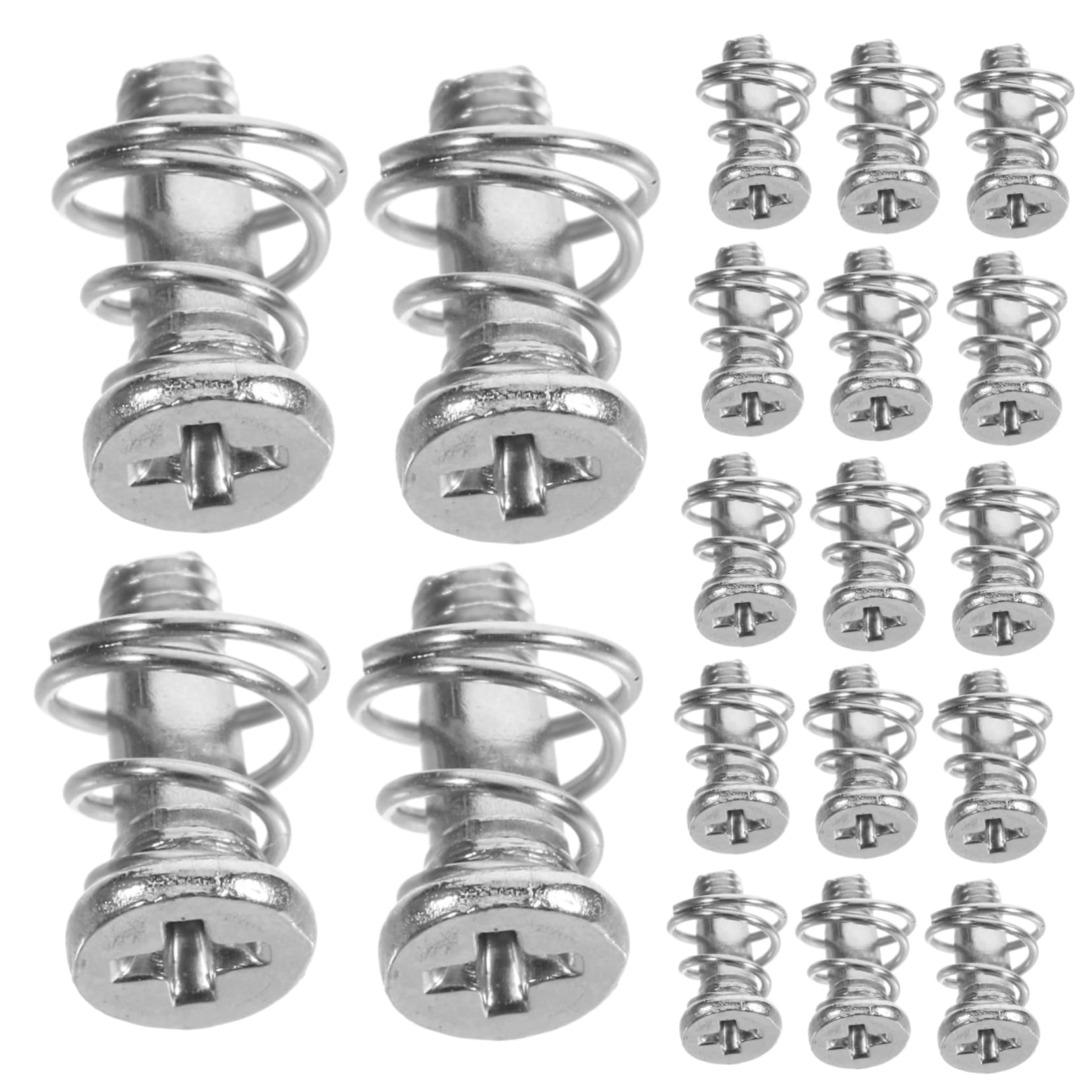 OSALADI 200 Pcs M2 Radiator Screws for GPU, Heatsink, Computer & Electronics - Spring Screws, Tiny Screws, Plain Carbon Steel - Perfect for PC Builds, Laptop Repairs & DIY Projects