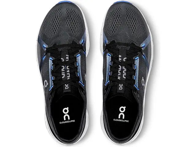 Men's Cloudeclipse Running Shoes - Black/Frost - Lightweight & Breathable for Jogging, Gym Workouts & Daily Wear