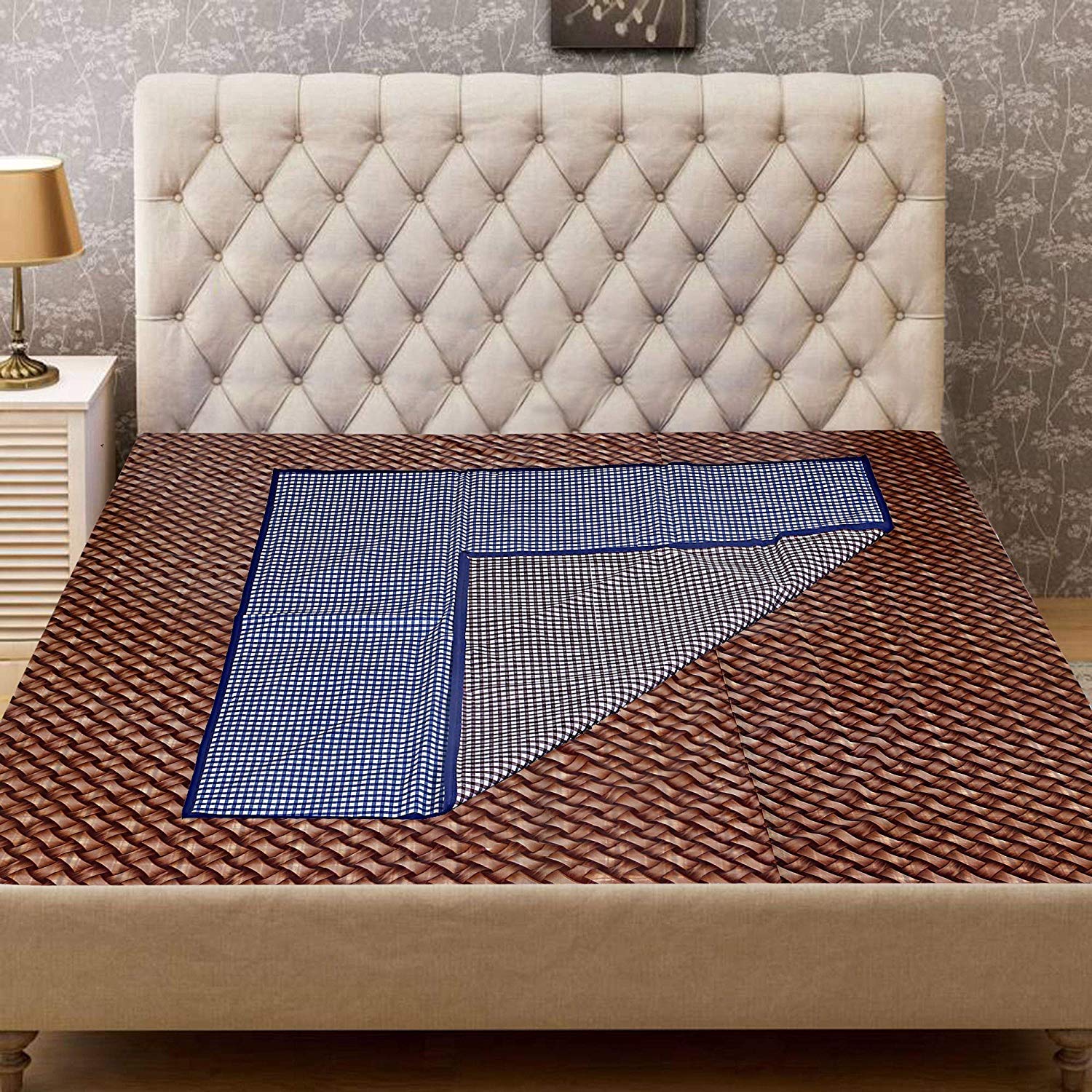 Kuber Industries PVC Reversible Food Mat Bed Server 36