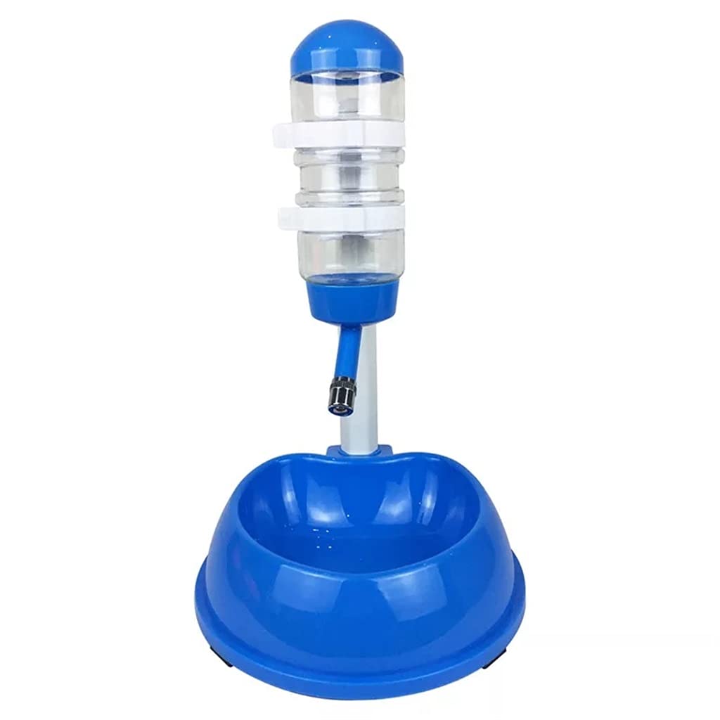 Automatic Pet Water Dispenser - Universal Dog Drinker Feeder with Liftable Bowl, Brass Color, One Size - Perfect for Puppies & Adult Dogs at Home, Office or Travel