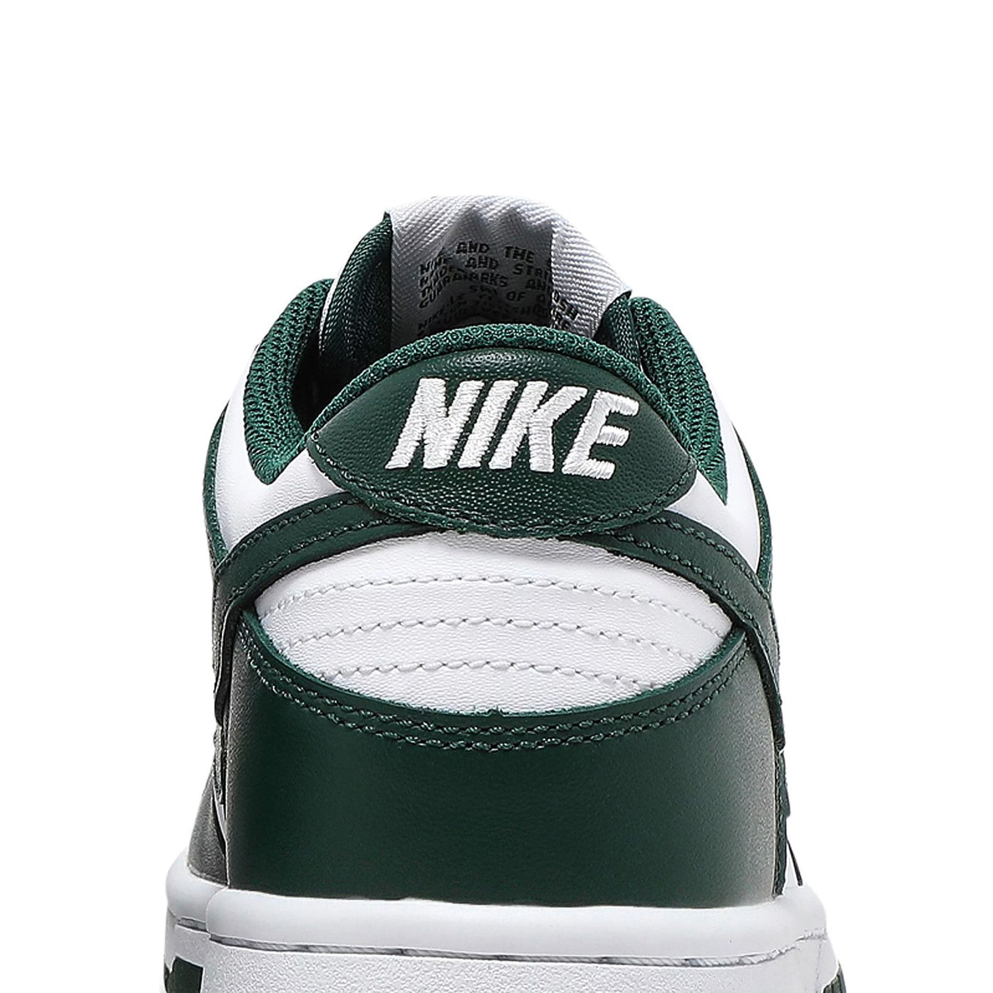 Nike Dunk Low 'Michigan State' GS Sneakers (2021) - Women's Basketball Shoes for Casual Wear & Street Style