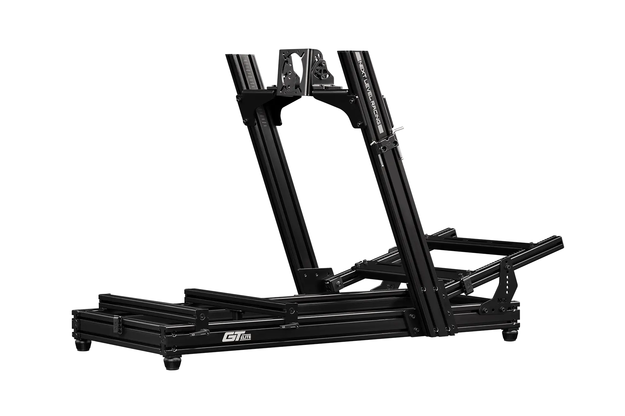 Next Level Racing GTElite Lite Side & Front Plate Edition - Premium Racing Cockpit for Sim Racing Enthusiasts | Perfect for Home Gaming & Professional Esports Setup