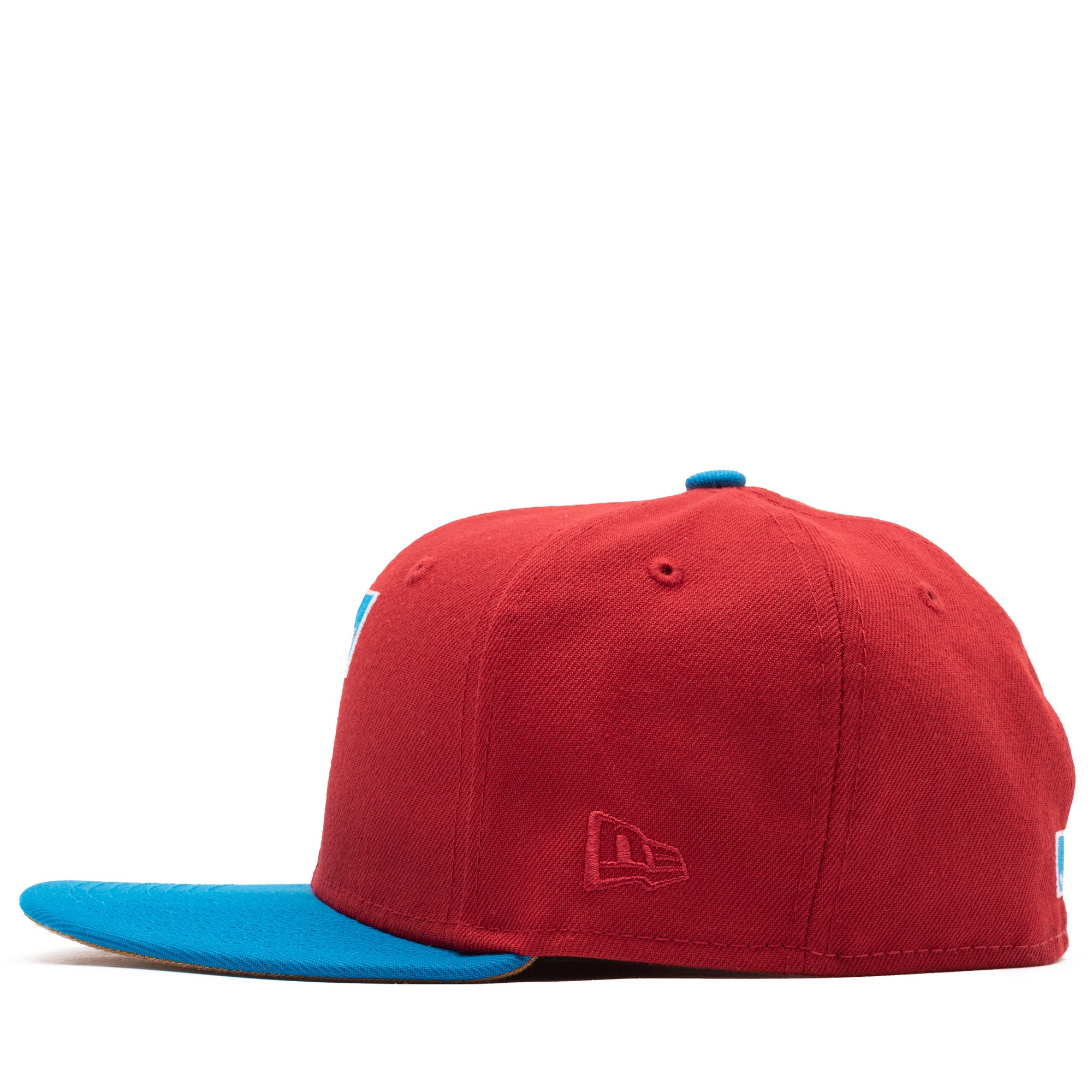 New Era x Politics Texas Rangers 59FIFTY Fitted Hat - Pinot Red/Cardinal Blue - Official MLB Baseball Cap for Men & Women - Perfect for Rangers Games, Sports Events & Streetwear Fashion